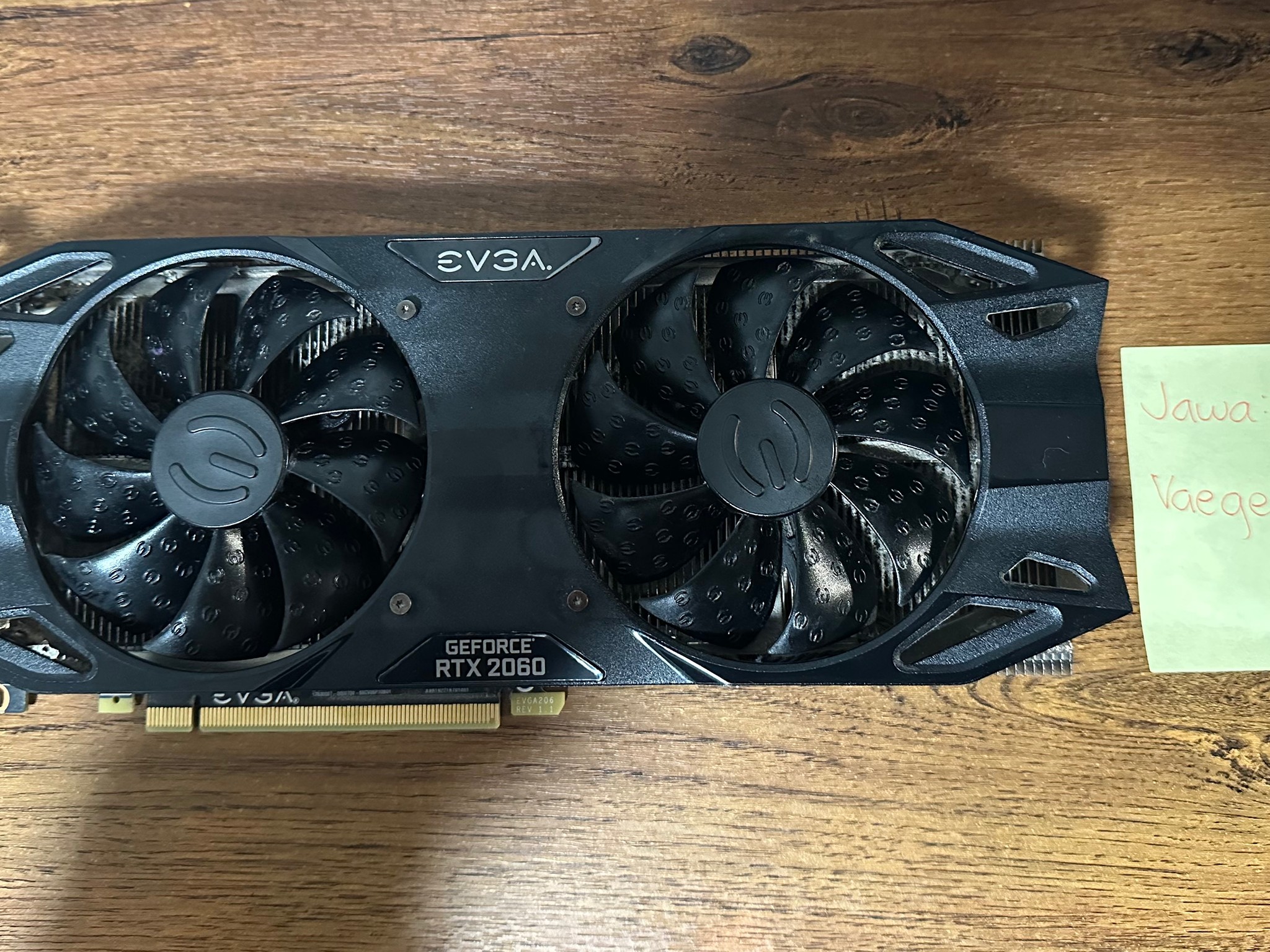 Used EVGA RTX 2060 6GB