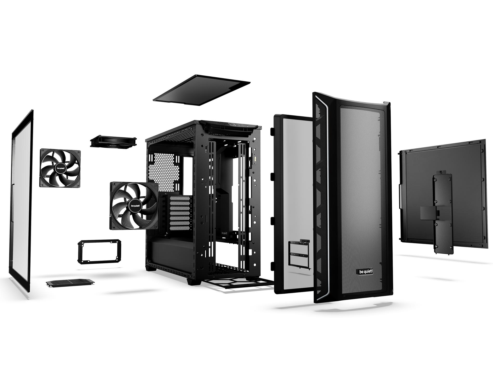 be quiet! Shadow Base 800 DX (Black - Tempered Glass) - Image 3