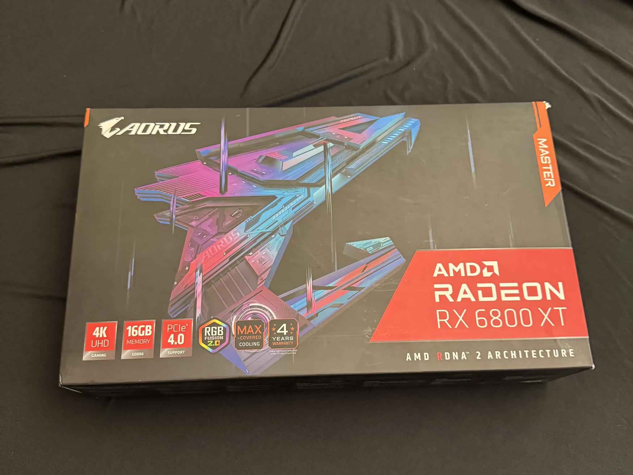 Gigabyte Aorus Master RX 6800XT 16GB