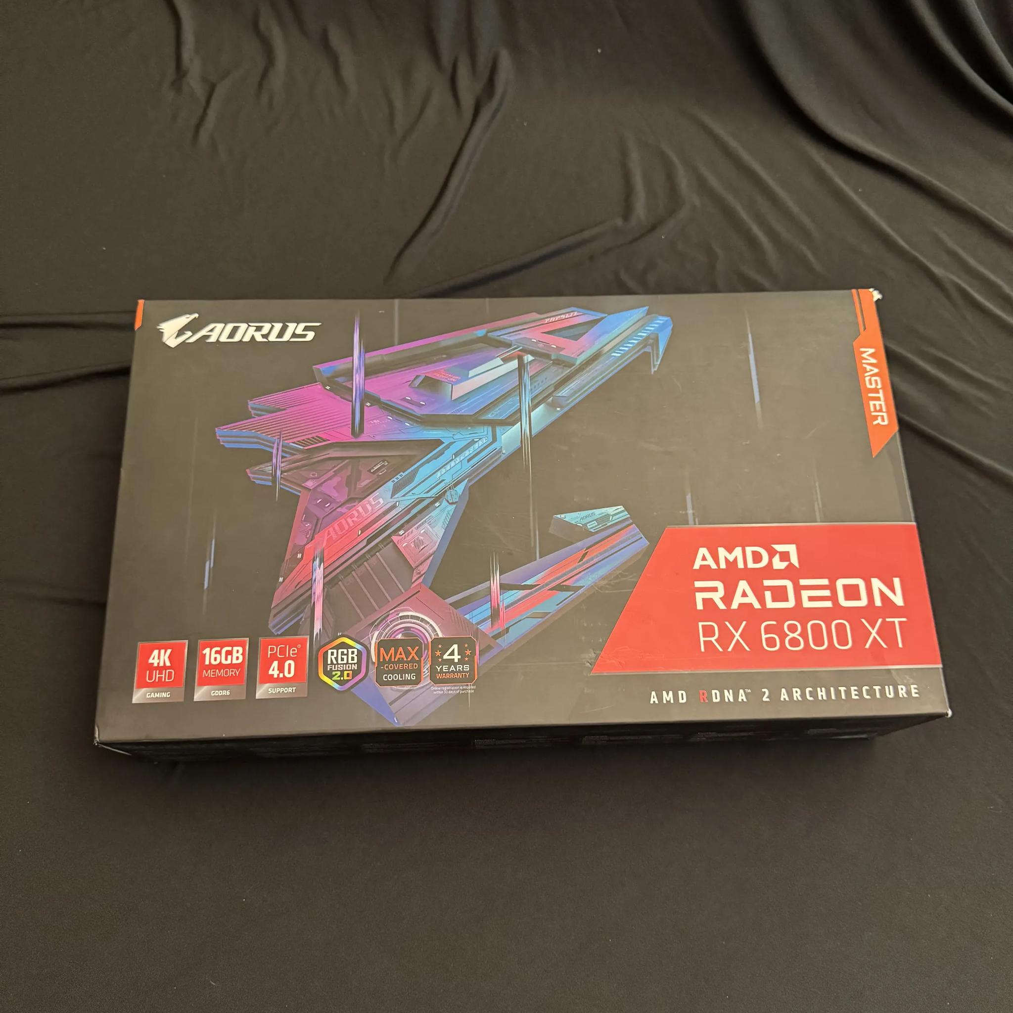 Gigabyte Aorus Master RX 6800XT 16GB