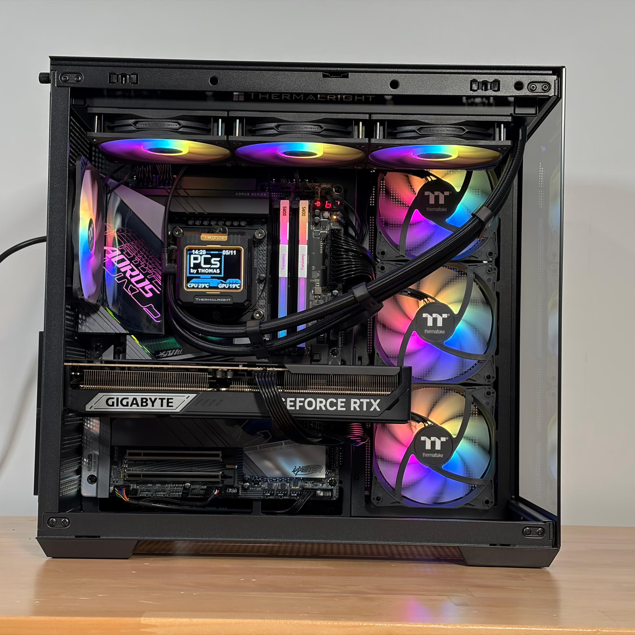 RTX 5080 Intel Core Ultra 7 270k Plus 48gb DDR5 Gaming PC
