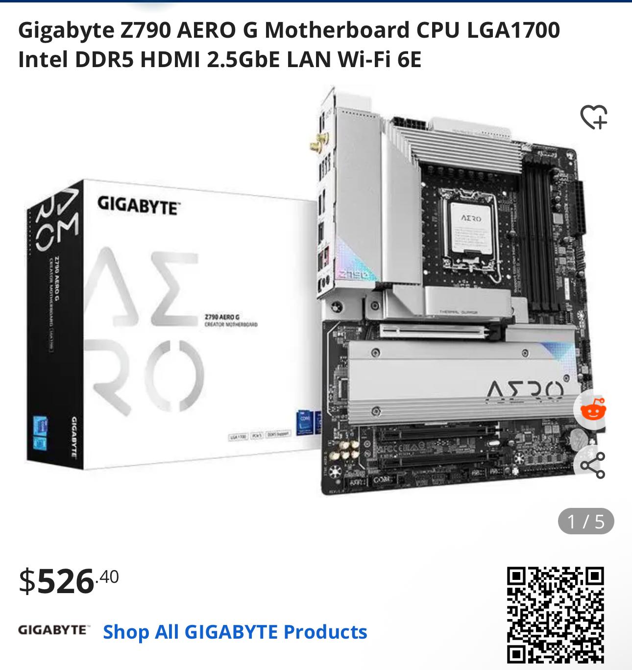Gigabyte Z790 AERO G