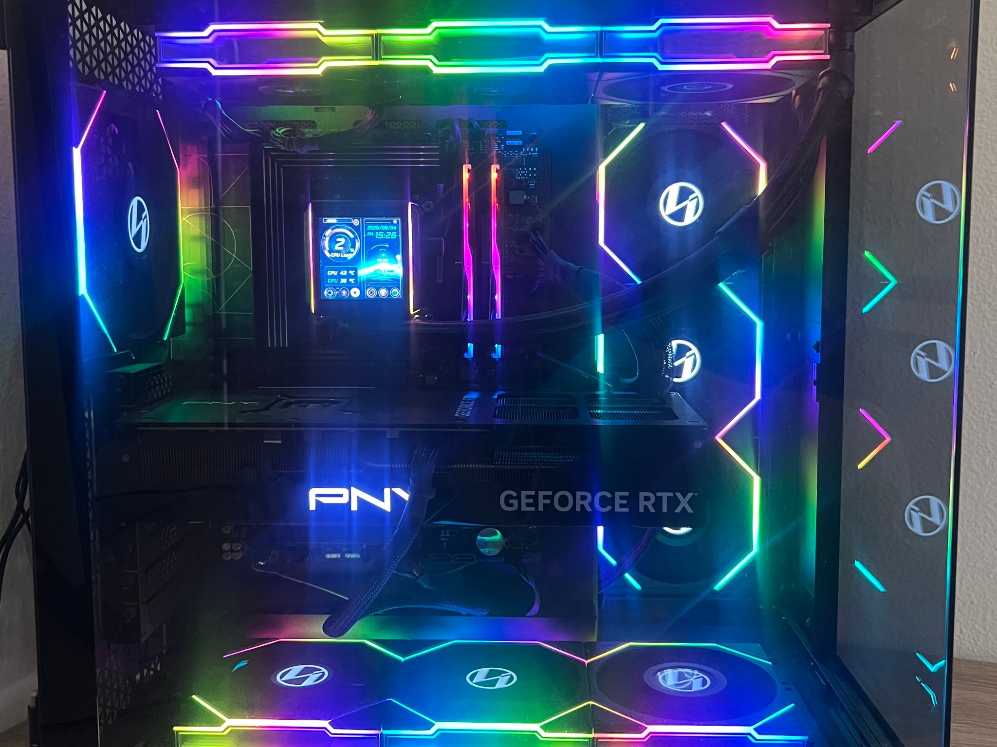 GeForce RTX 4090 Custom Gaming PC - ASUS ProArt X670E, Ryzen 7 7800X3D, 32GB RAM, 2TB NVMe SSD
