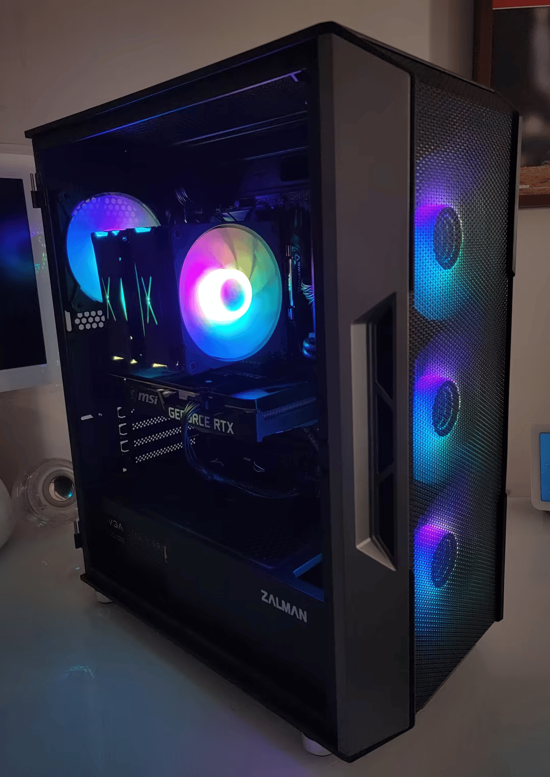 High End Gaming PC - Featuring Intel i7 9700f and Nvidia RTX 3060 Ti