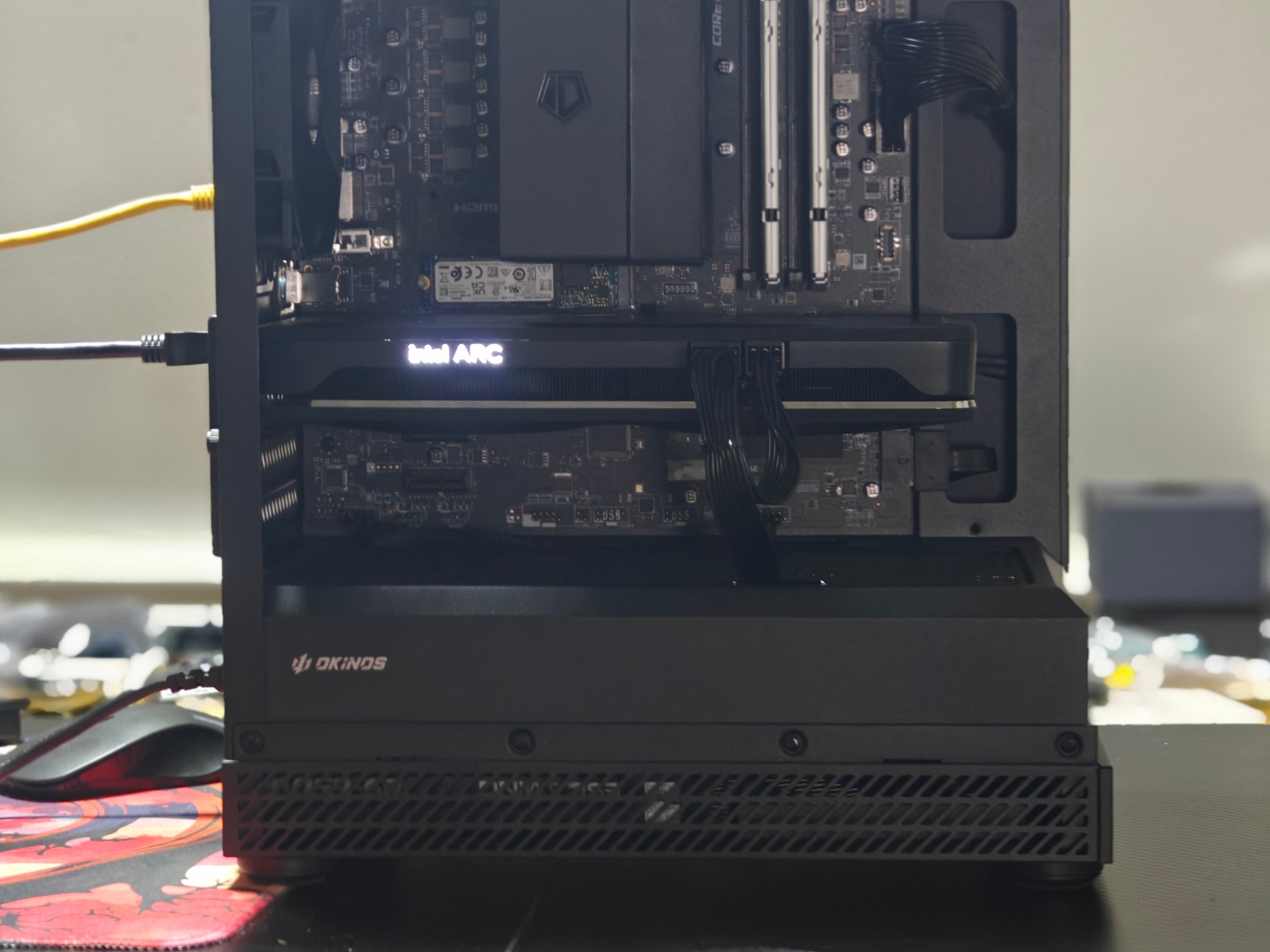 GAMING PC|AMD RYZEN5 5500|INTEL ARC A750 8GB|32GB DDR4 3200|1.5TB NVME SATA SSD|WINDOWS 11 HOME