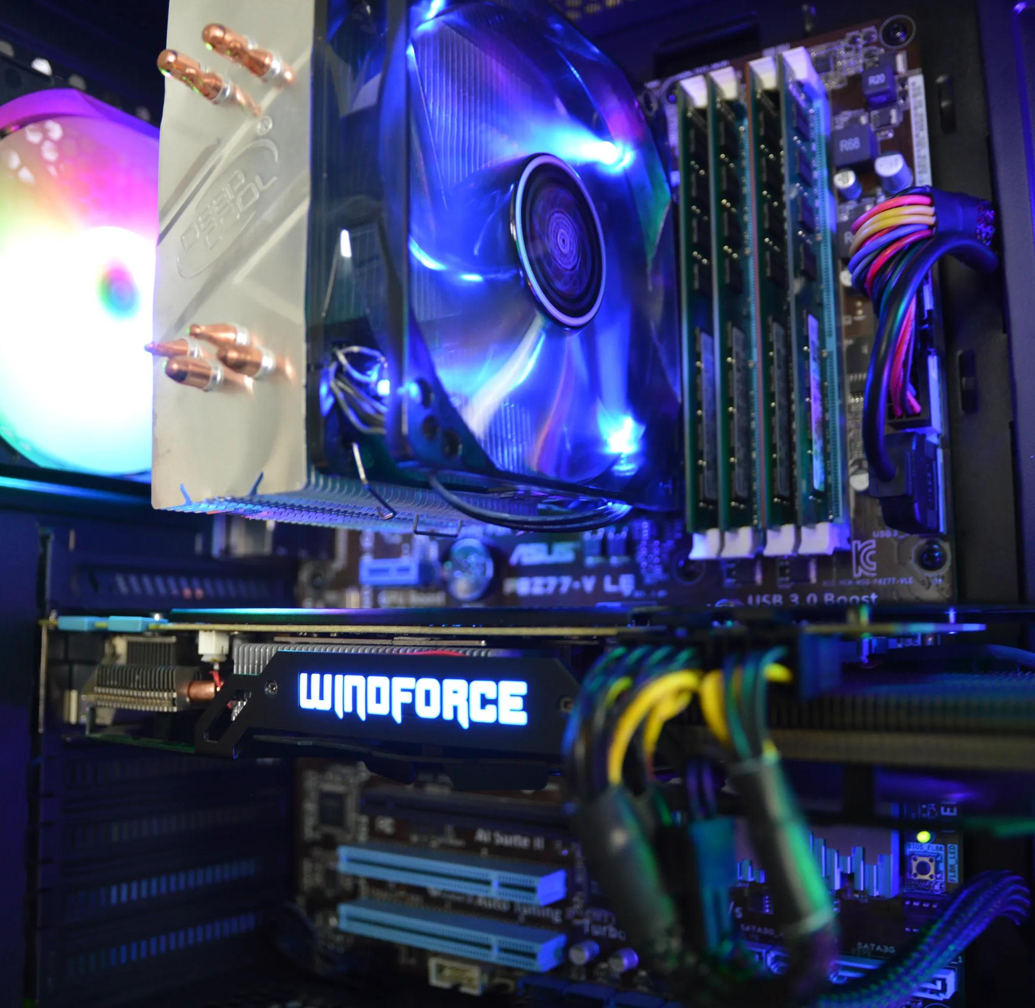 🔵🌈| GTX 970 4GB | INTEL i7 3770k | 16GB DDR3 RAM | 512GB NVME SSD | Rainbow Ice |