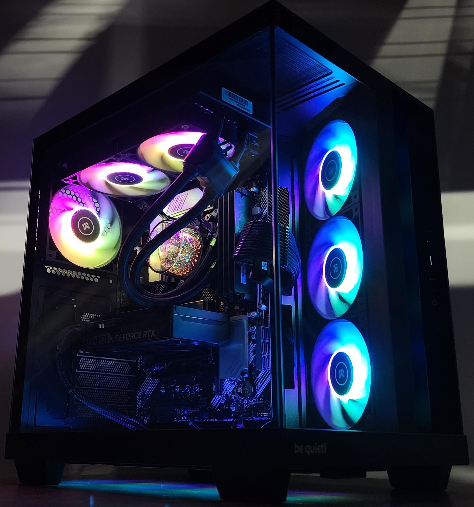 Gaming PC Ryzen 7 5700X 16GB RAM 1TB SSD RTX 5060  8GB Windows 11 Computer
