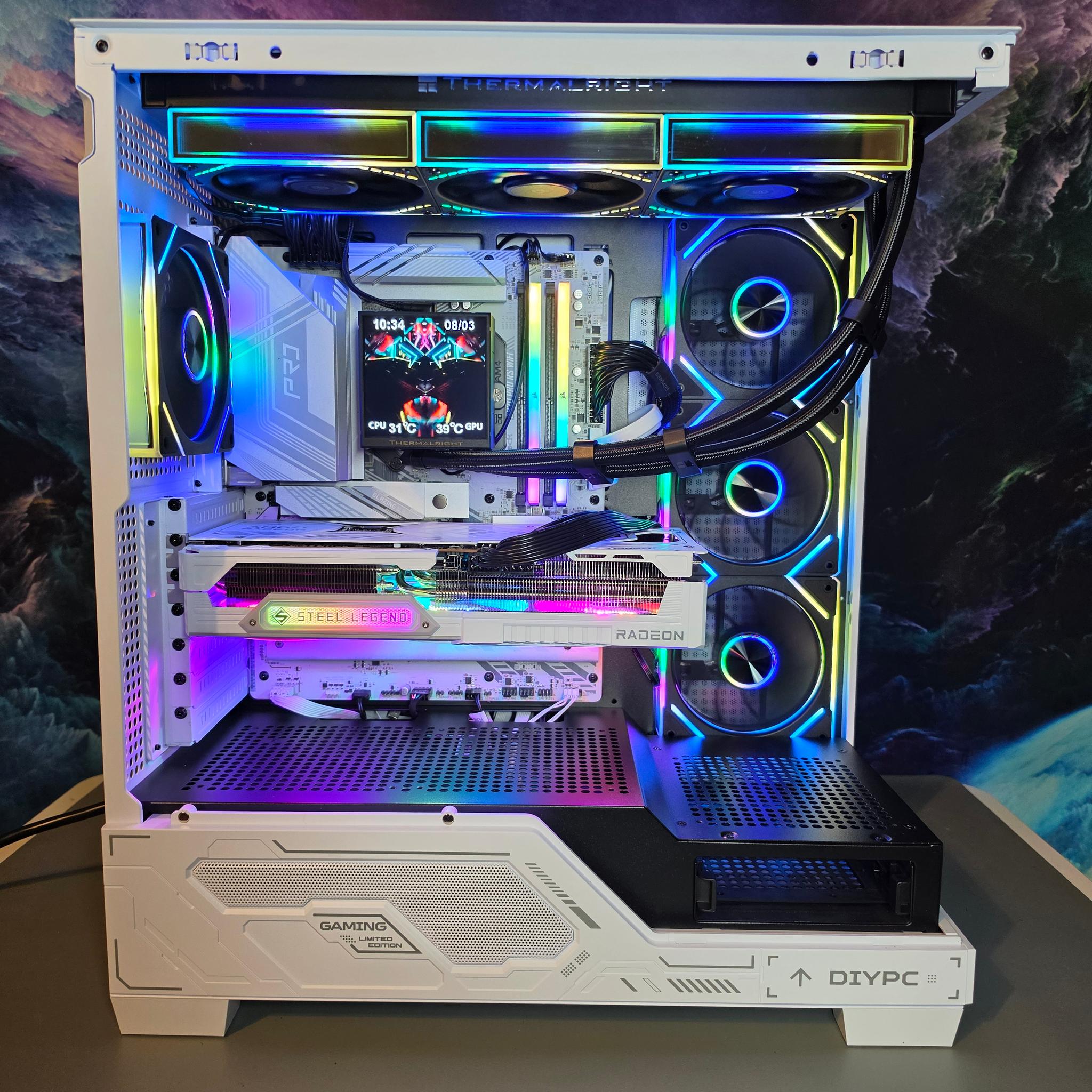Asrock RX 9070 XT 16gb + Ryzen 9800x3d PC Build #81