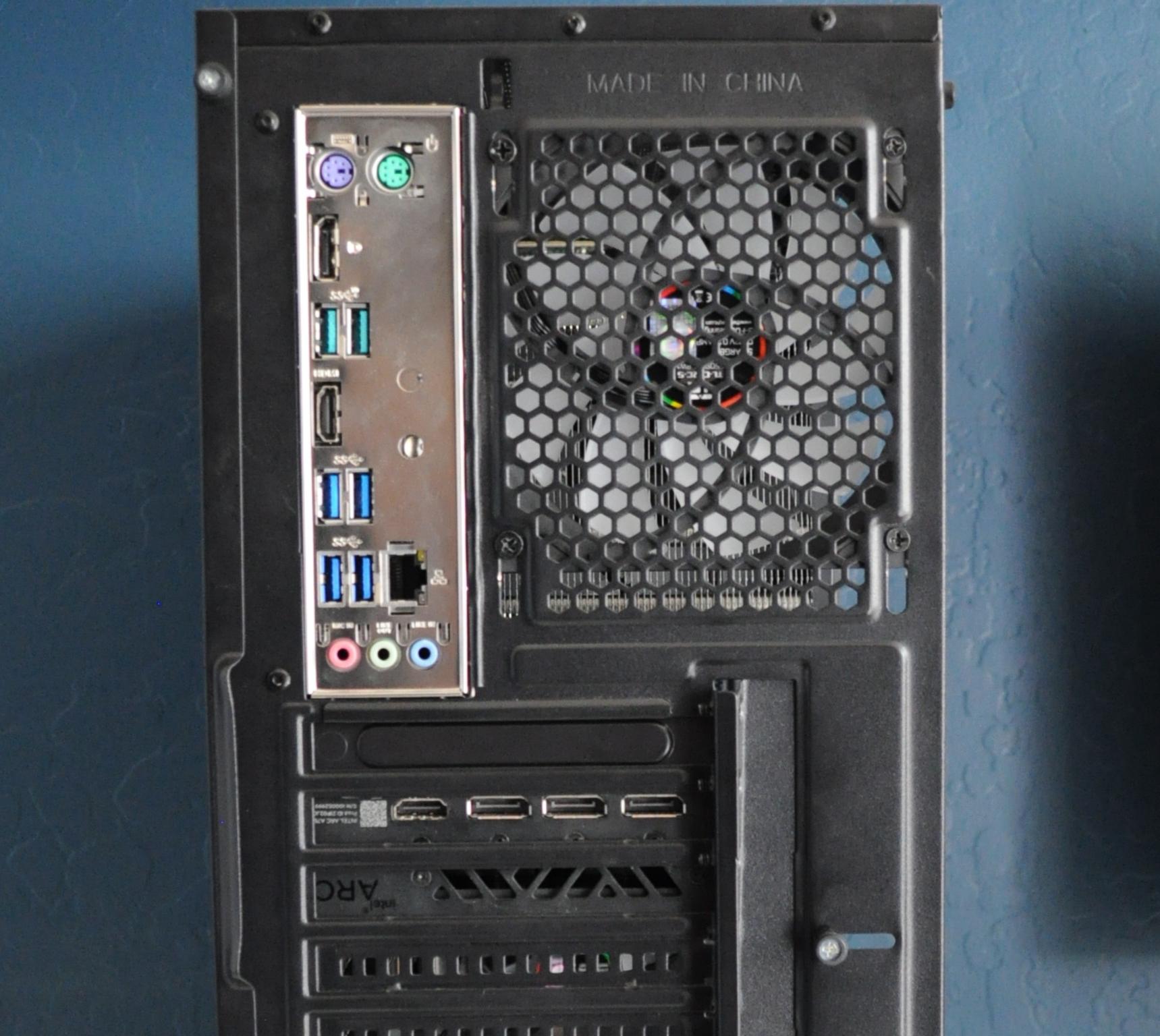 ALL INTEL GAMING PC | WIN 11 READY | ARC A750 | I5 9400F | 16GB RAM | 1TB SSD | ARGB | 1080P/1440P