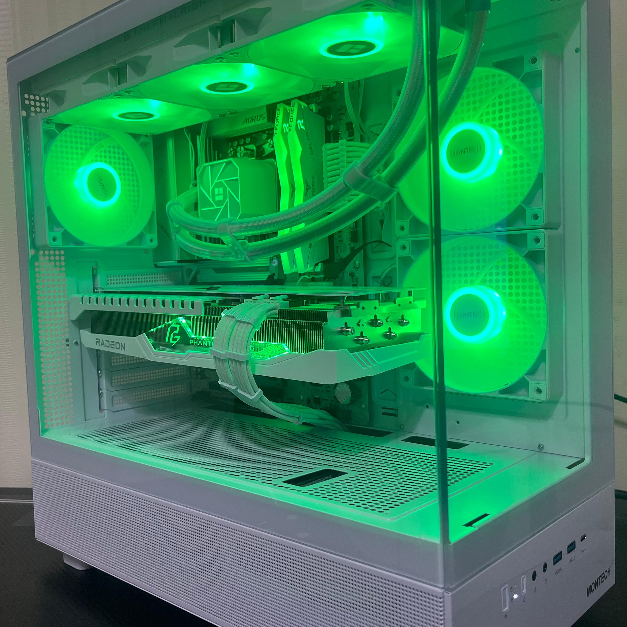 “Aether” 1440p/4K Streaming/Gaming PC|Ryzen 7 7800X3D, RX 7900XT, 1TB M.2 SSD