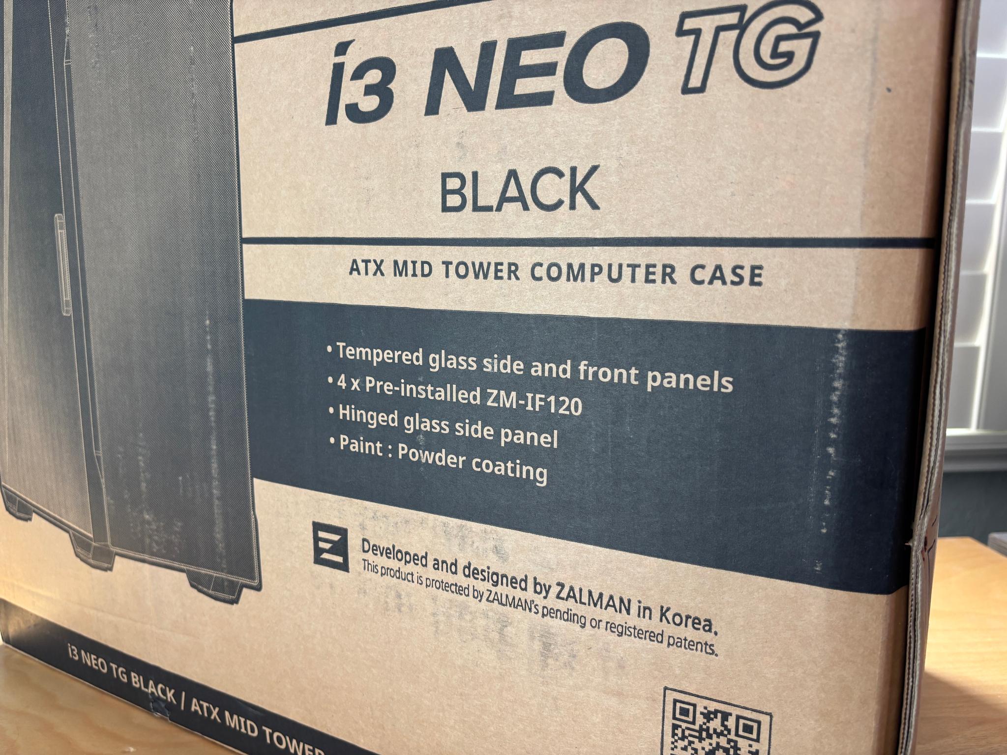 BRAND NEW Zalman I3 NEO ATX