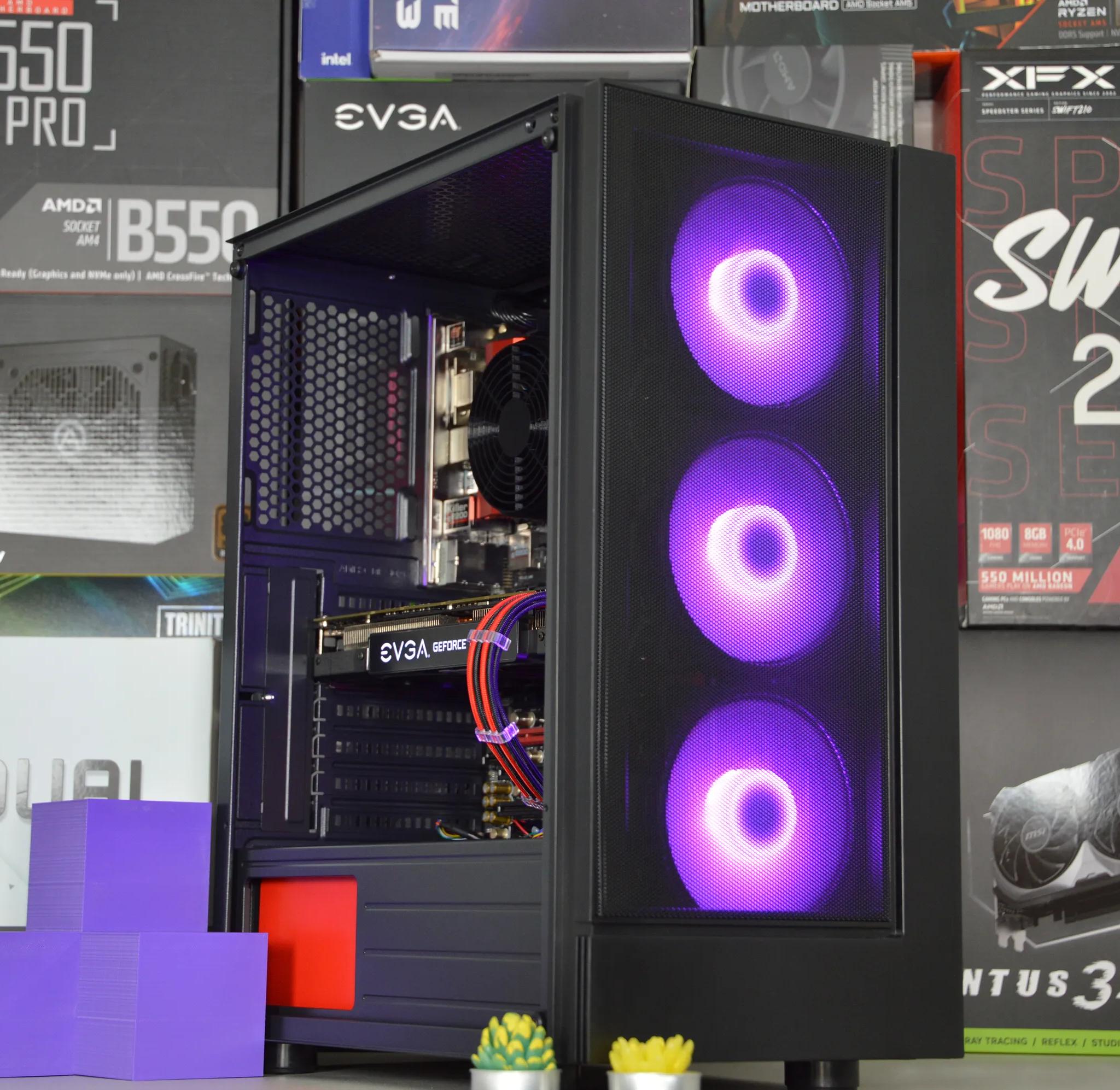 🥊🥊| GTX 1060 3GB | INTEL i5-4690K | 16GB RAM | 512GB NVME SSD | Crimson Punisher |