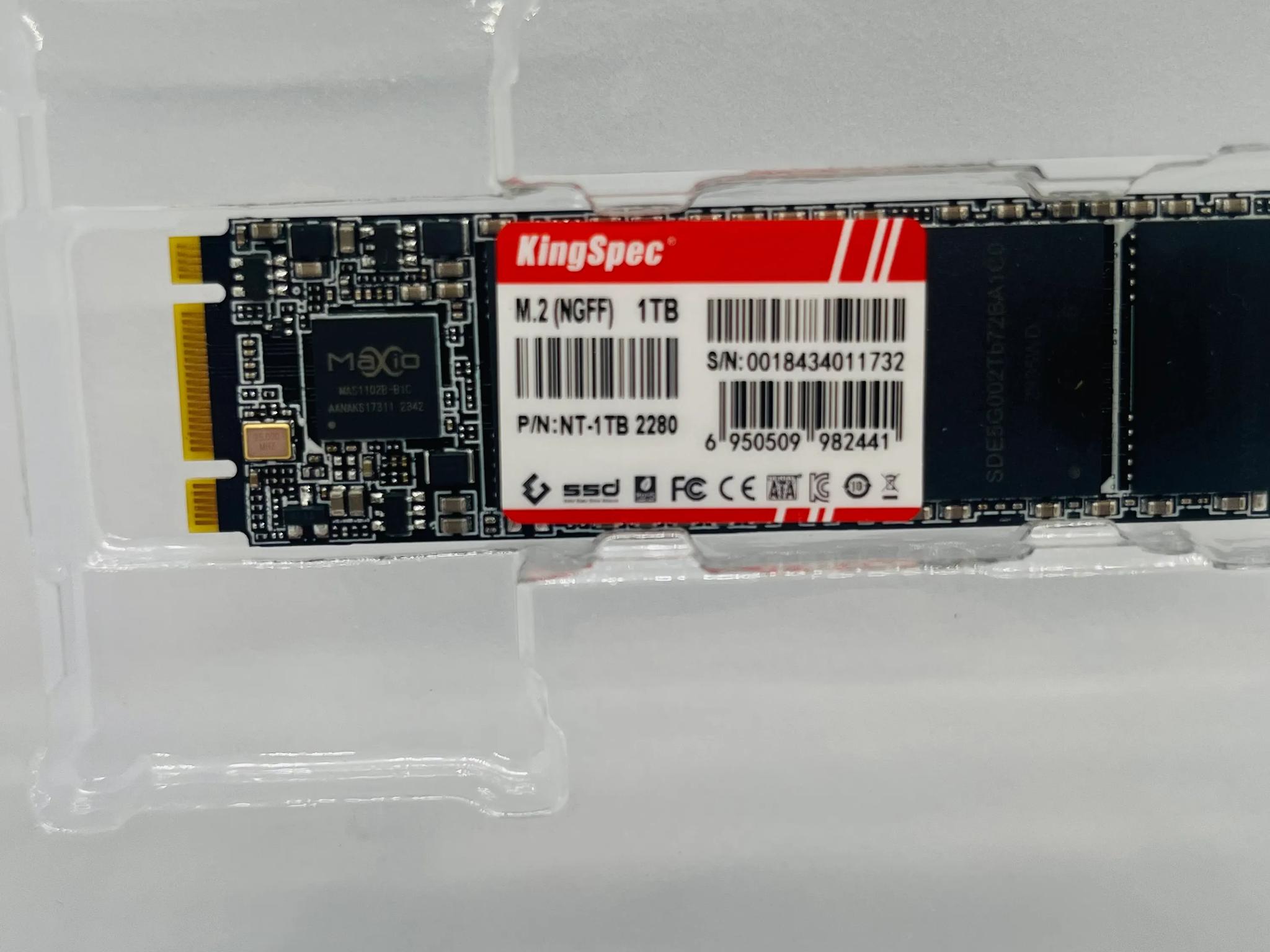 KingSpec M.2 (NGFF) 1 TB S/N: 0018434011732