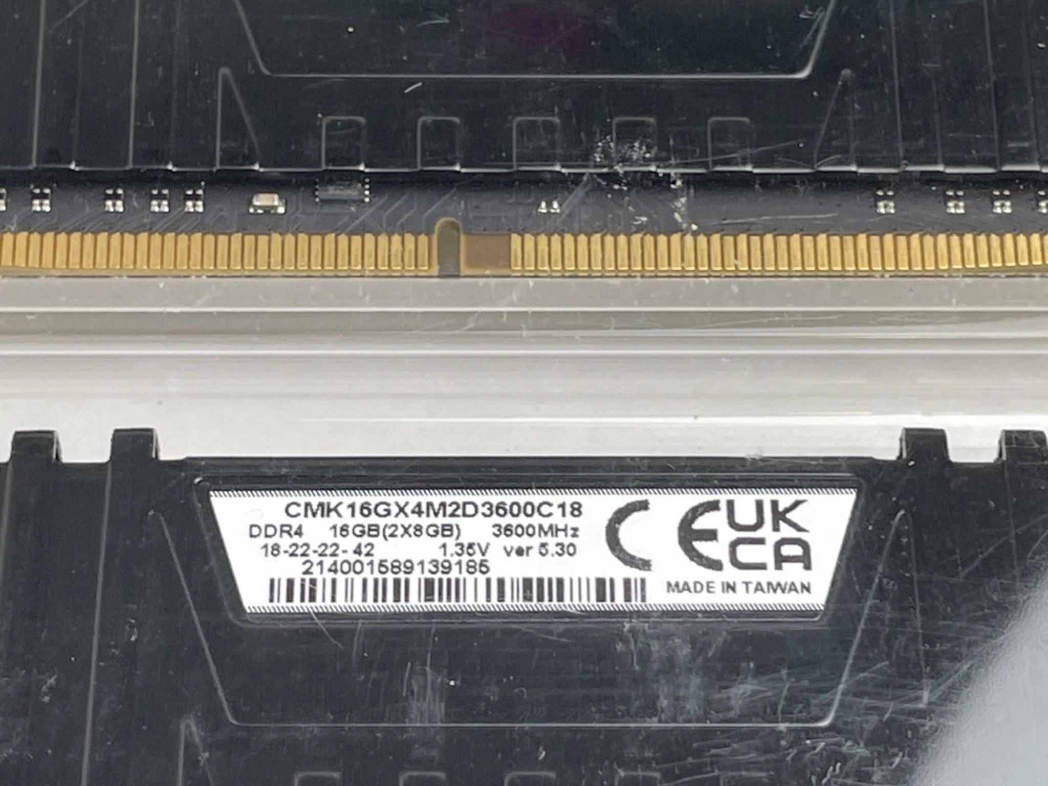 Corsair CMK16GX4M2D3600C18 Vengeance LPX Airflow 16GB 2x8GB DDR4 3600 MHz