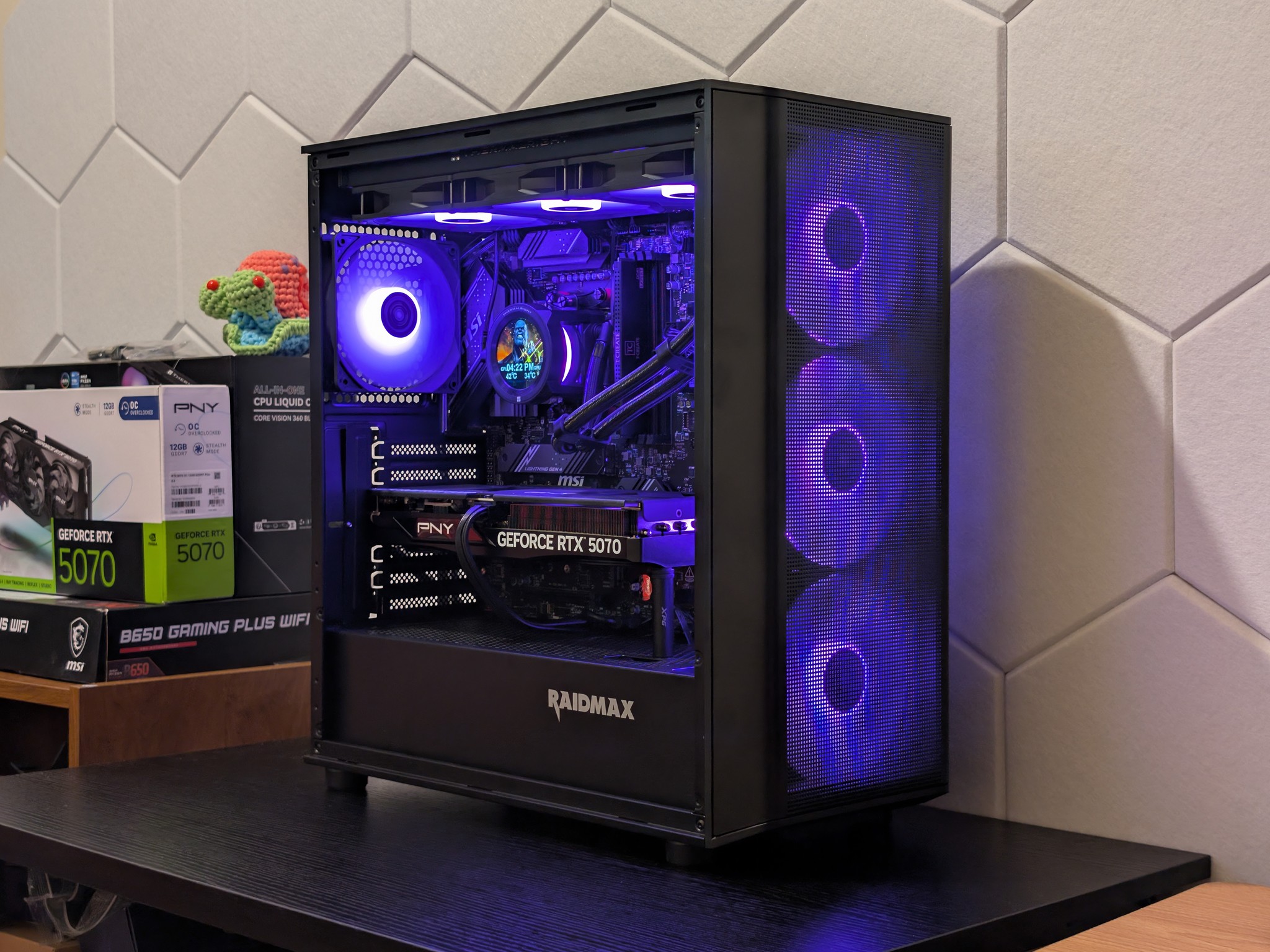 🐈‍⬛🔥1440p Gaming Beast | RTX 5070 | Ryzen 5 7600X | 1TB SSD | 32GB RAM | WiFi 6 & Bluetooth🔥🐈‍⬛