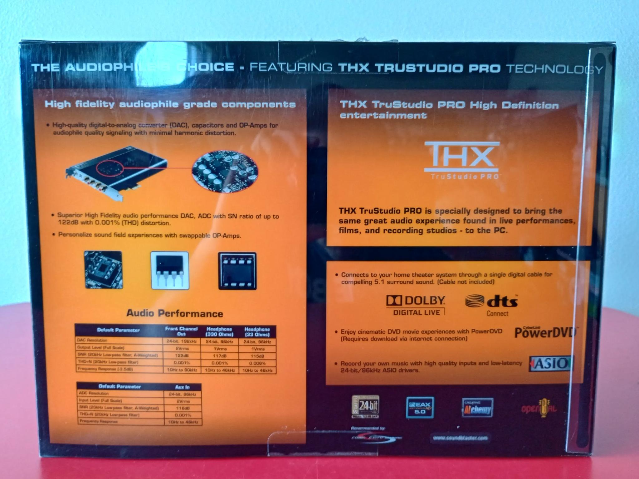 Creative Sound Blaster X-Fi Sound Card