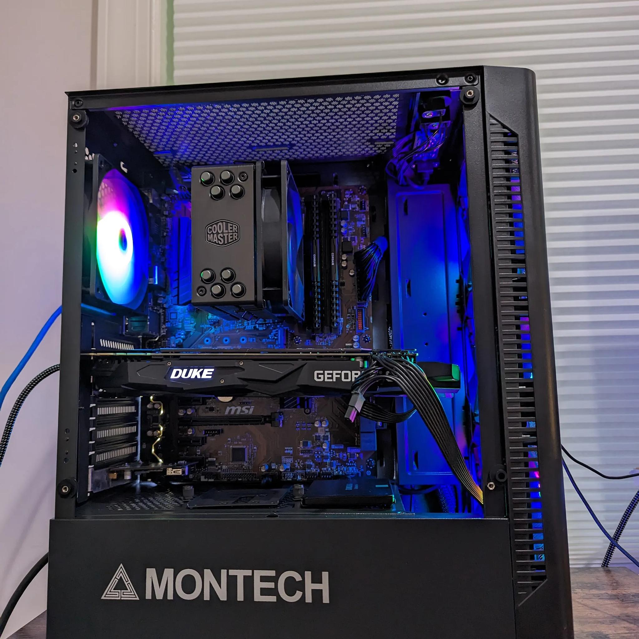 JT-1 | i5-8400 | GTX 1070 Ti | 16GB RAM | 500GB SSD | Wi-Fi | Windows