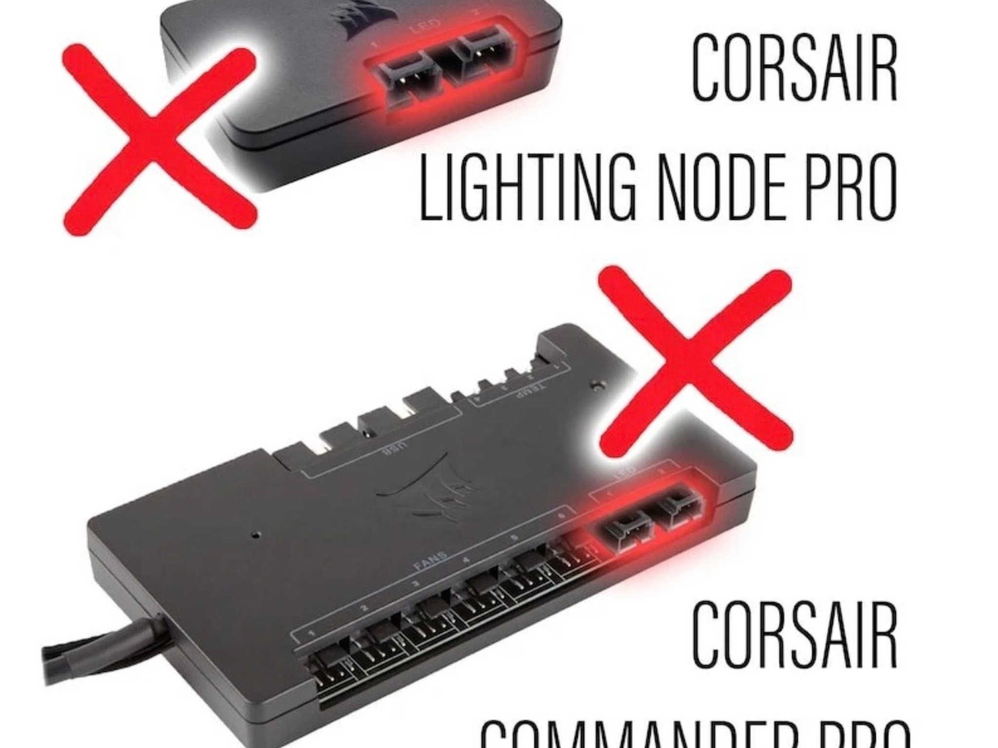 Corsair 4 Pin RGB Extension Cable  23” Inch ( SHIP TODAY )