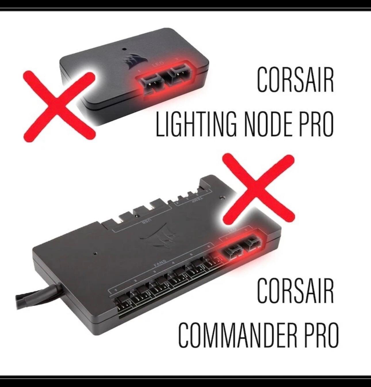 Corsair 4 Pin RGB Extension Cable  23” Inch ( SHIP TODAY )