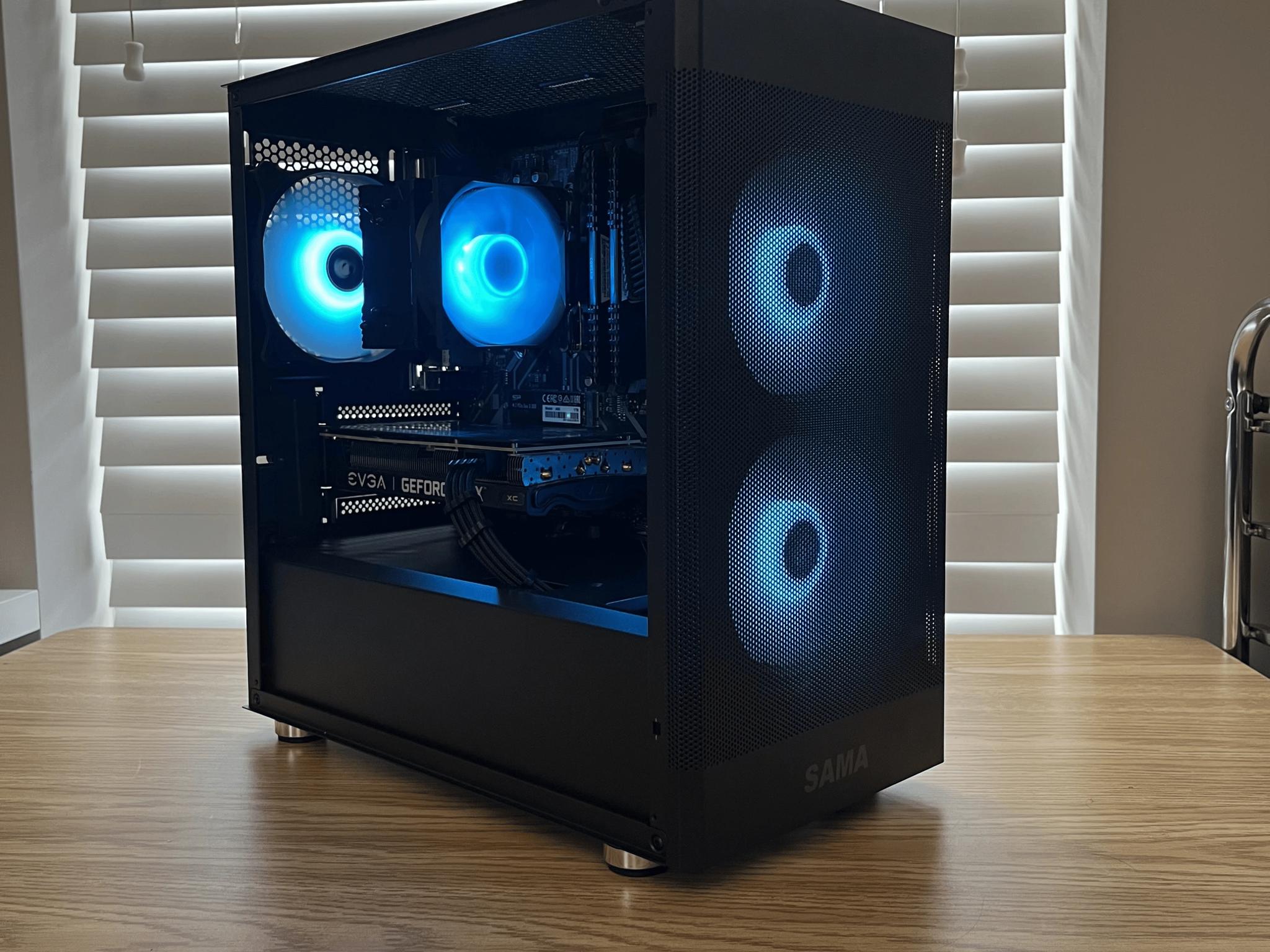 🔥⚫Black RGB Gaming PC | Ryzen 5 3600 | RTX 3060Ti | 32GB DDR4 | WiFi & BT ⚫🔥