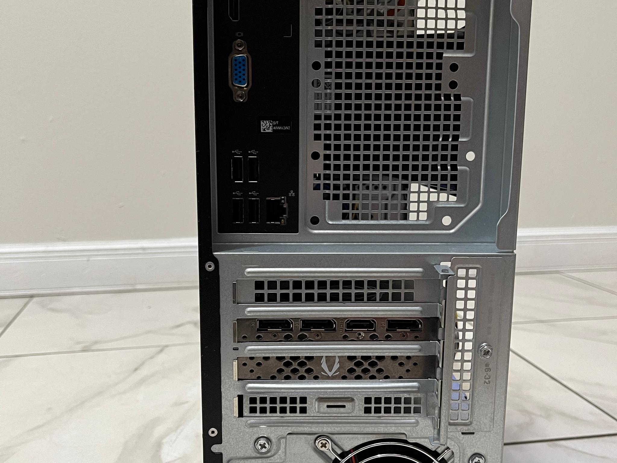 NVIDIA RTX 4060, Intel Core i5-8400, 16GB RAM, 1.1 TB Storage, Dell Gaming PC w/ Wi-Fi & BT