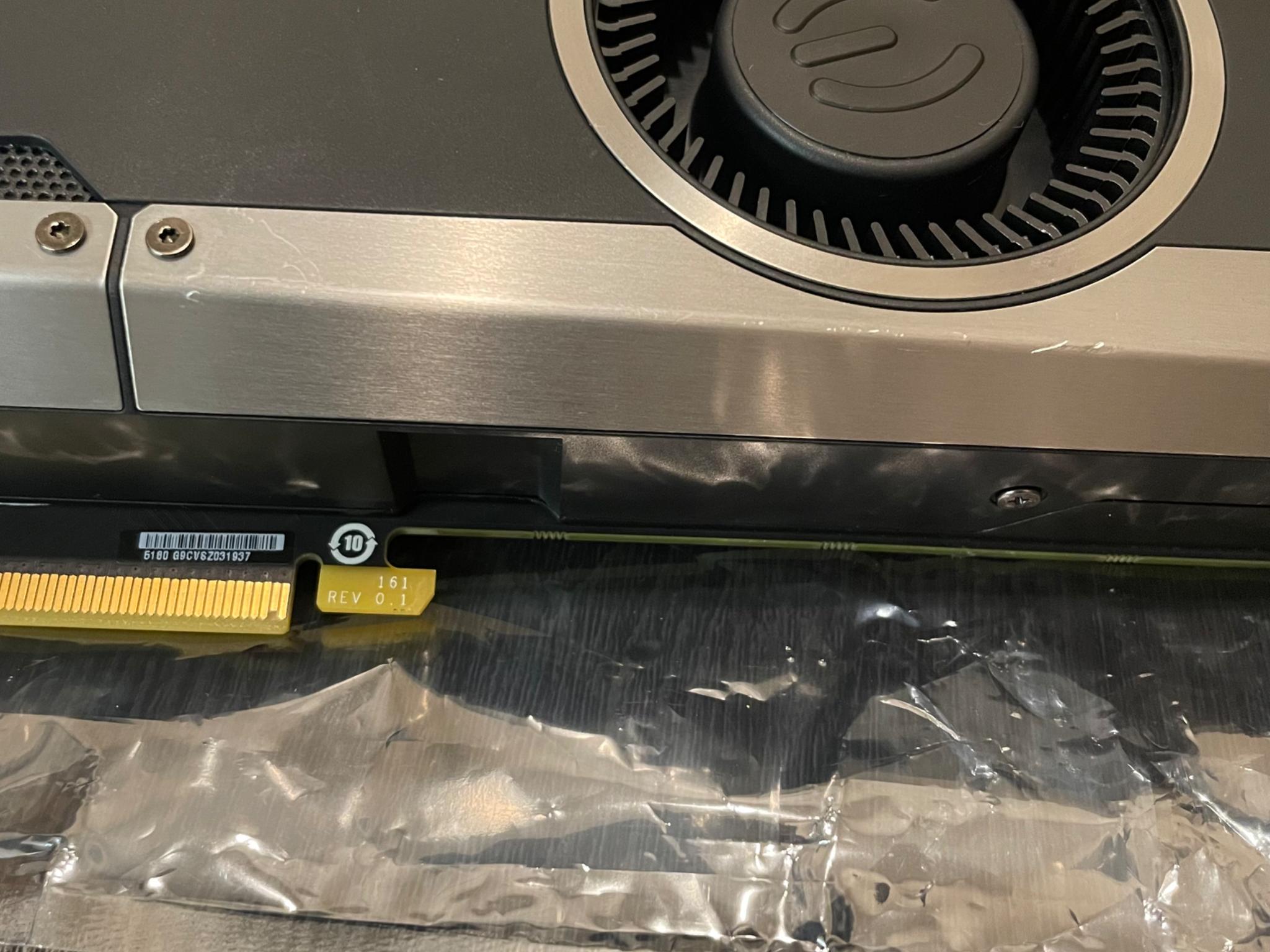 Evga GTX 1080 8gb Blower Card