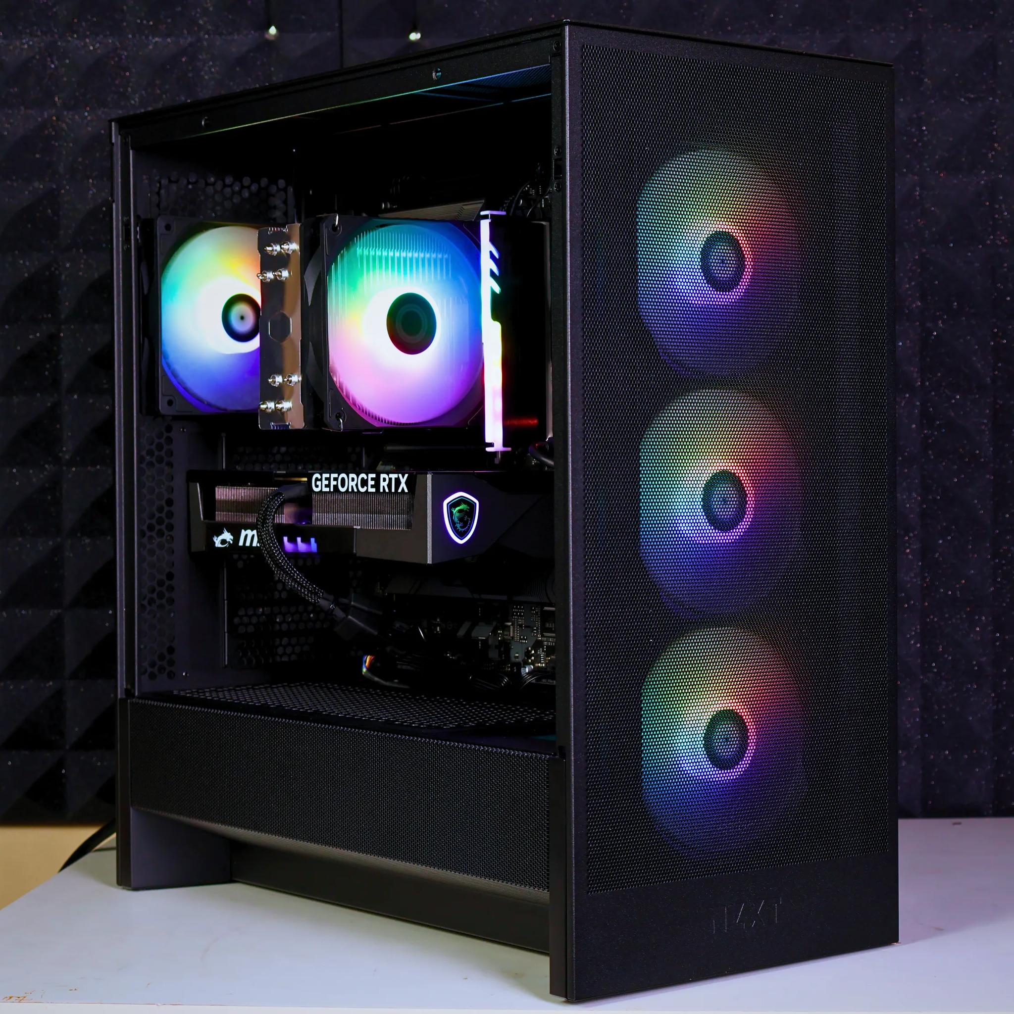 ⚫ Ryzen 7 8700F/RTX 5060Ti 8GB Gaming/Streaming PC ⚫