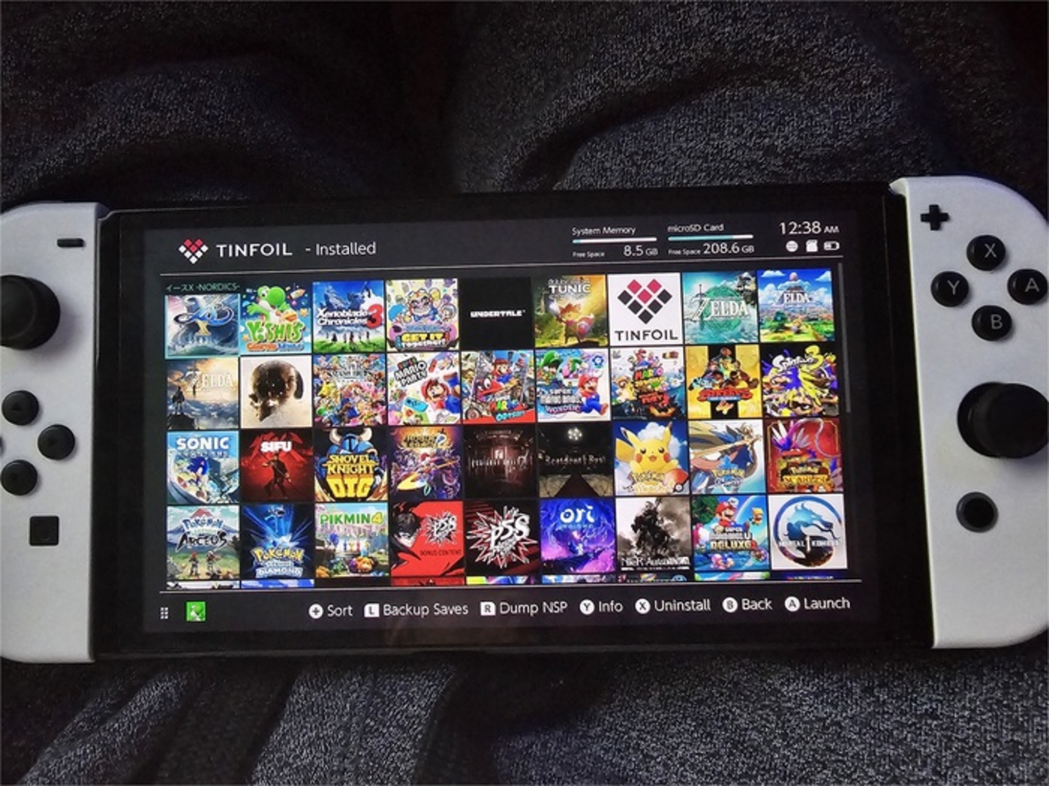 Modded Nintendo Switch – OLED Model