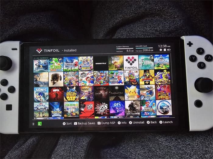 Modded Nintendo Switch – OLED Model