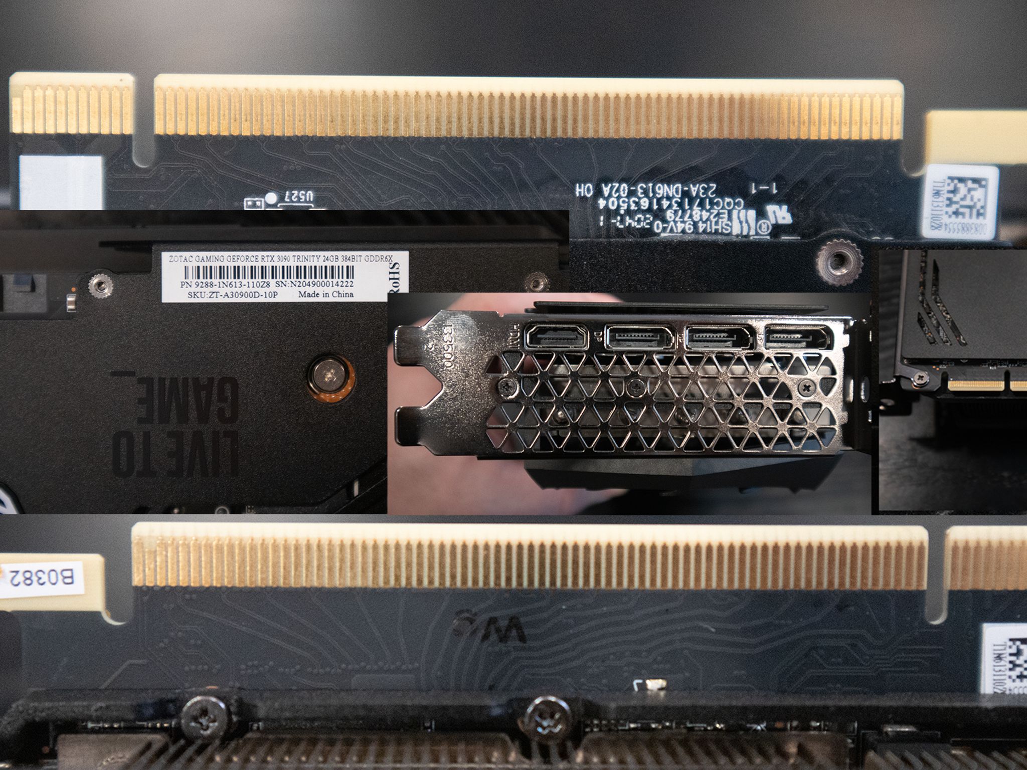 ZOTAC GeForce RTX 3090 24GB GDDR6X Trinity OC Graphics Card