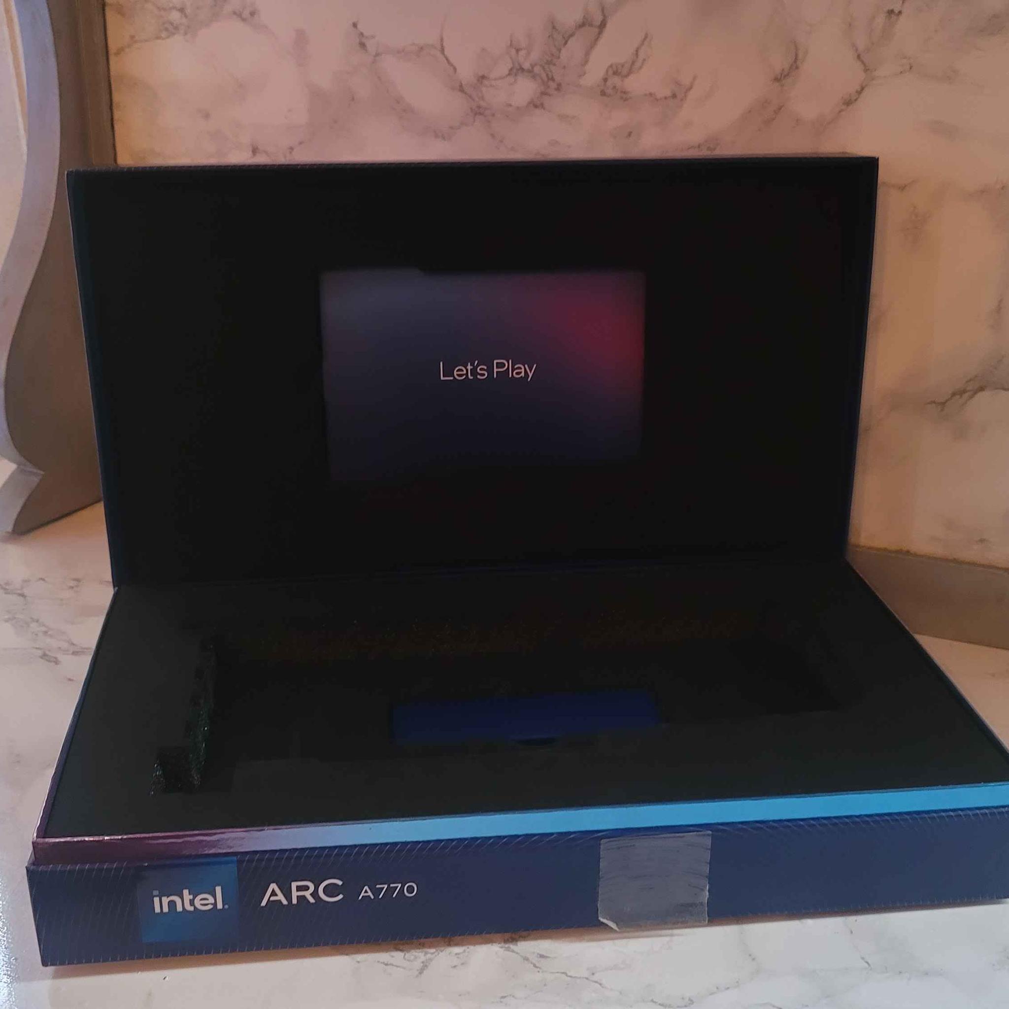 Intel Arc A770 Limited Edition Box (New Condition)