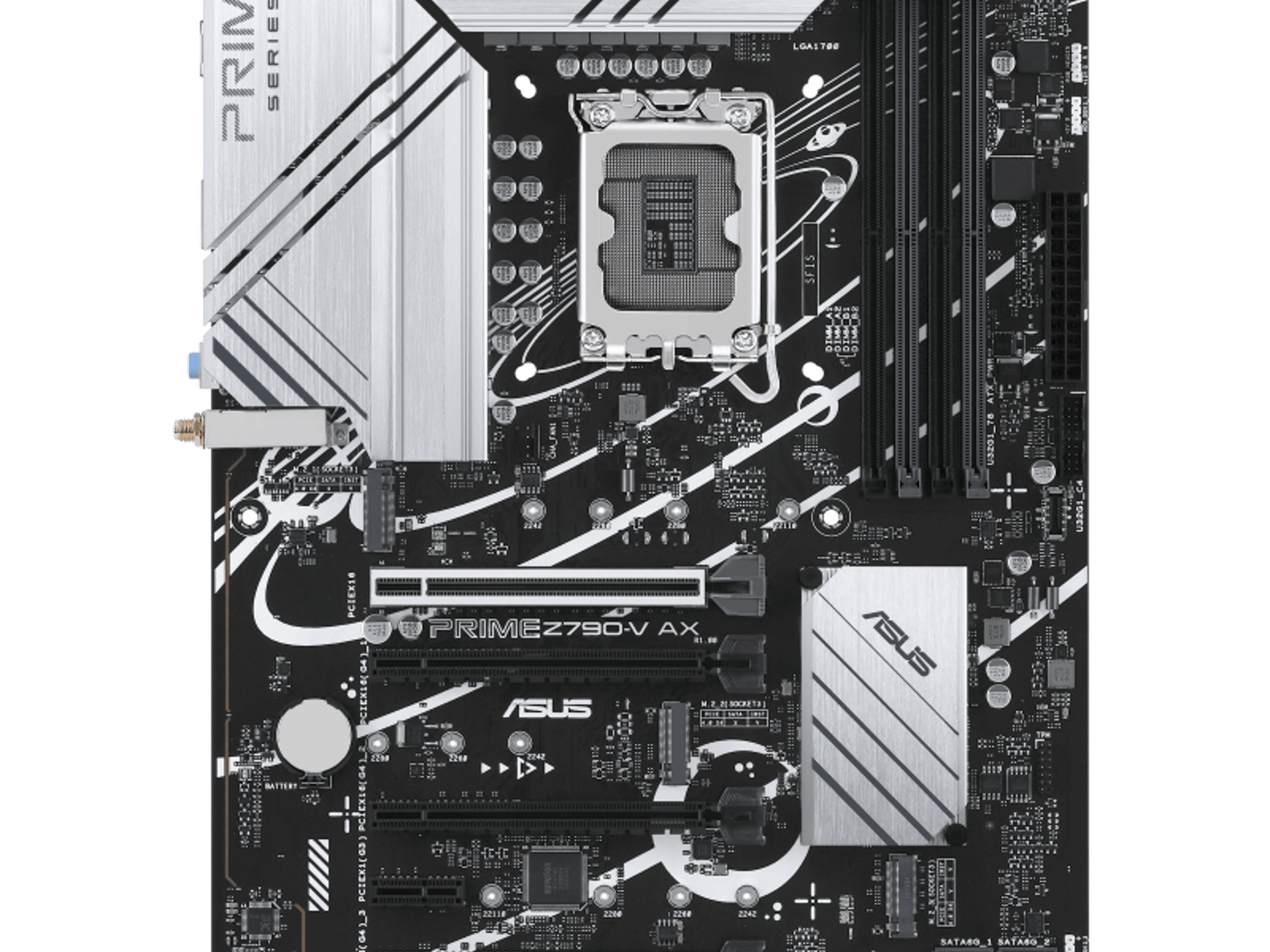 ASUS PRIME Z790-V AX Intel Z790 LGA 1700 ATX DDR5 Desktop Motherboard