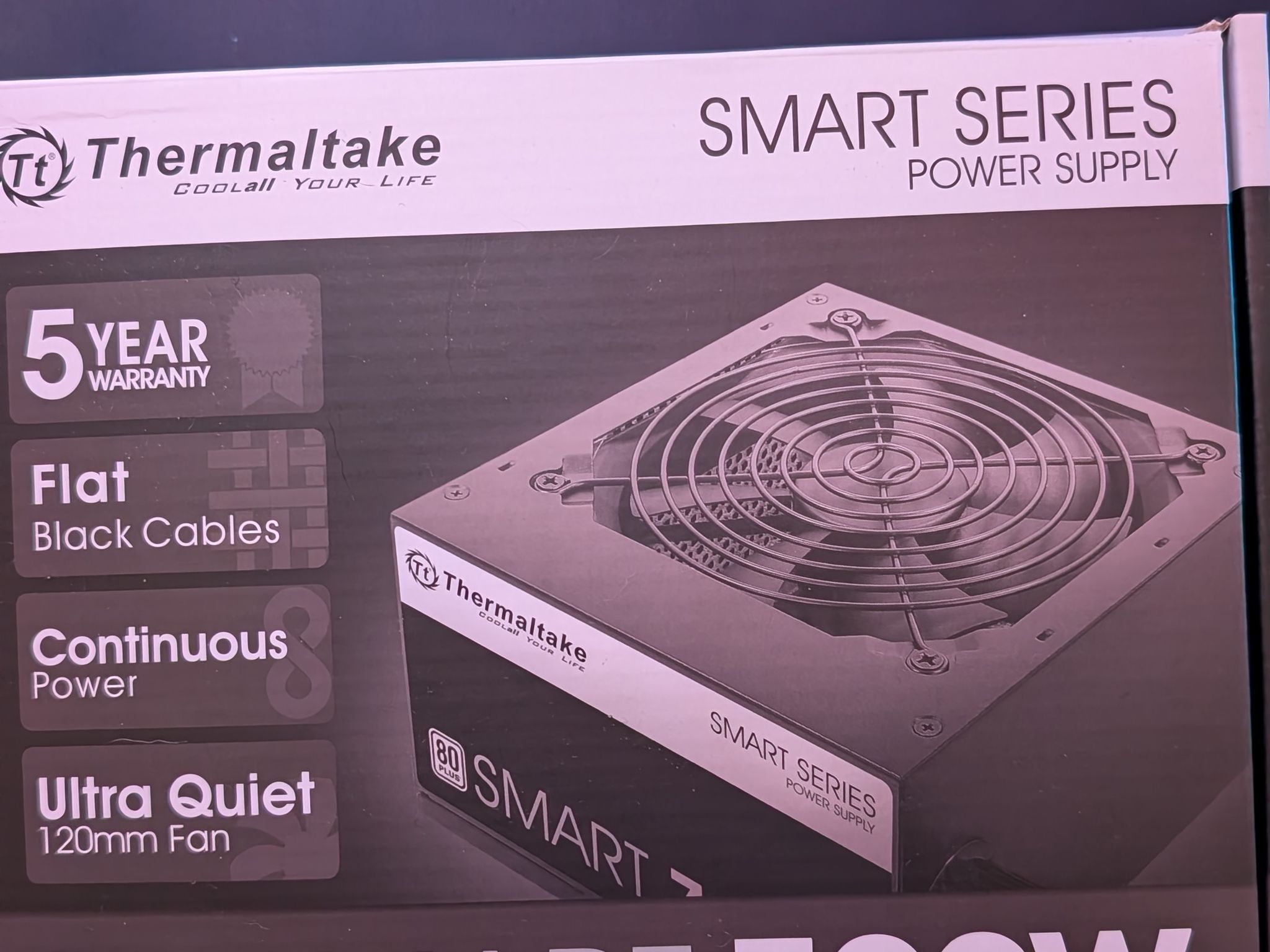 Thermaltake 700W 80 plus power supply