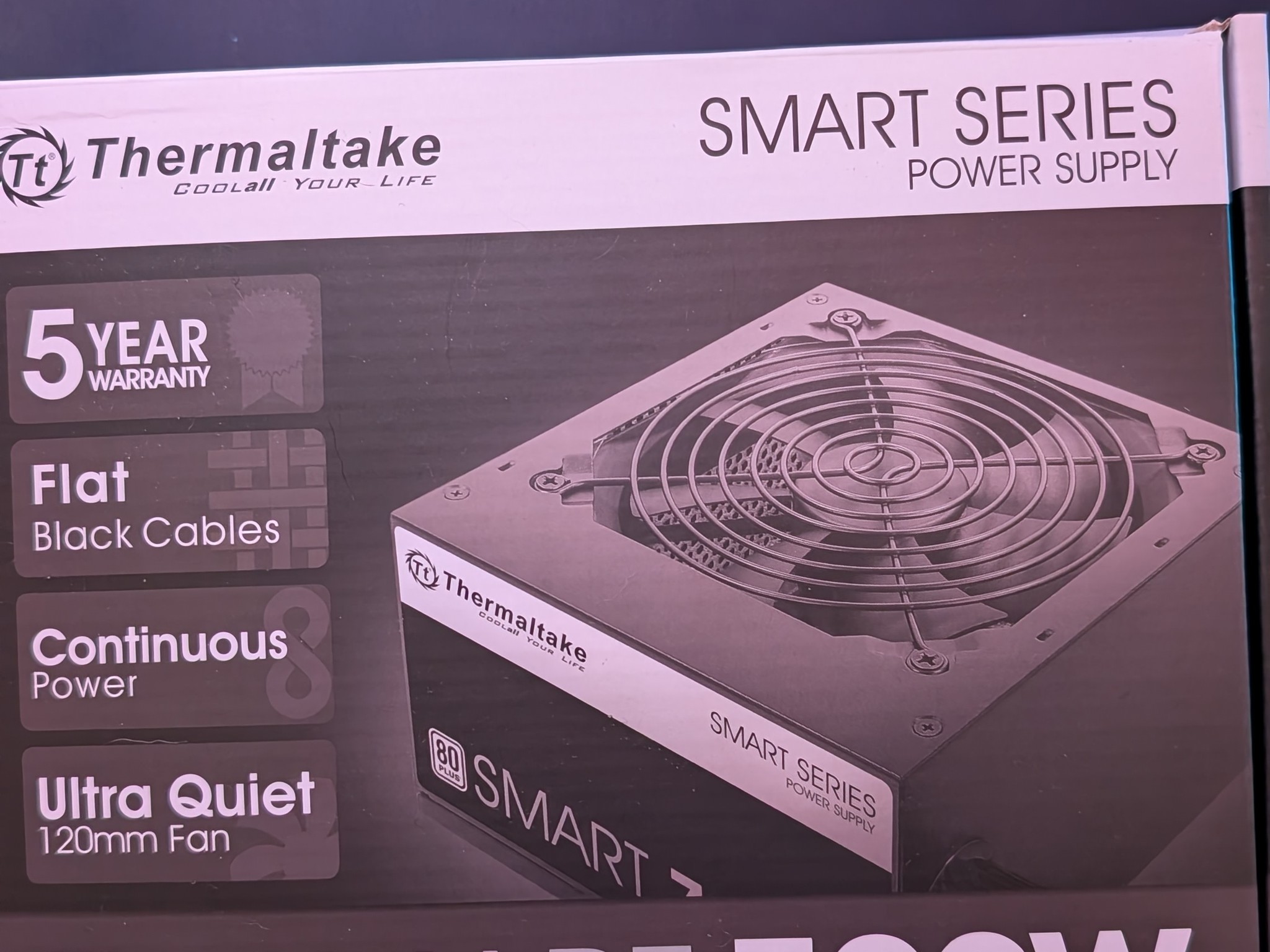Thermaltake 700W 80 plus power supply