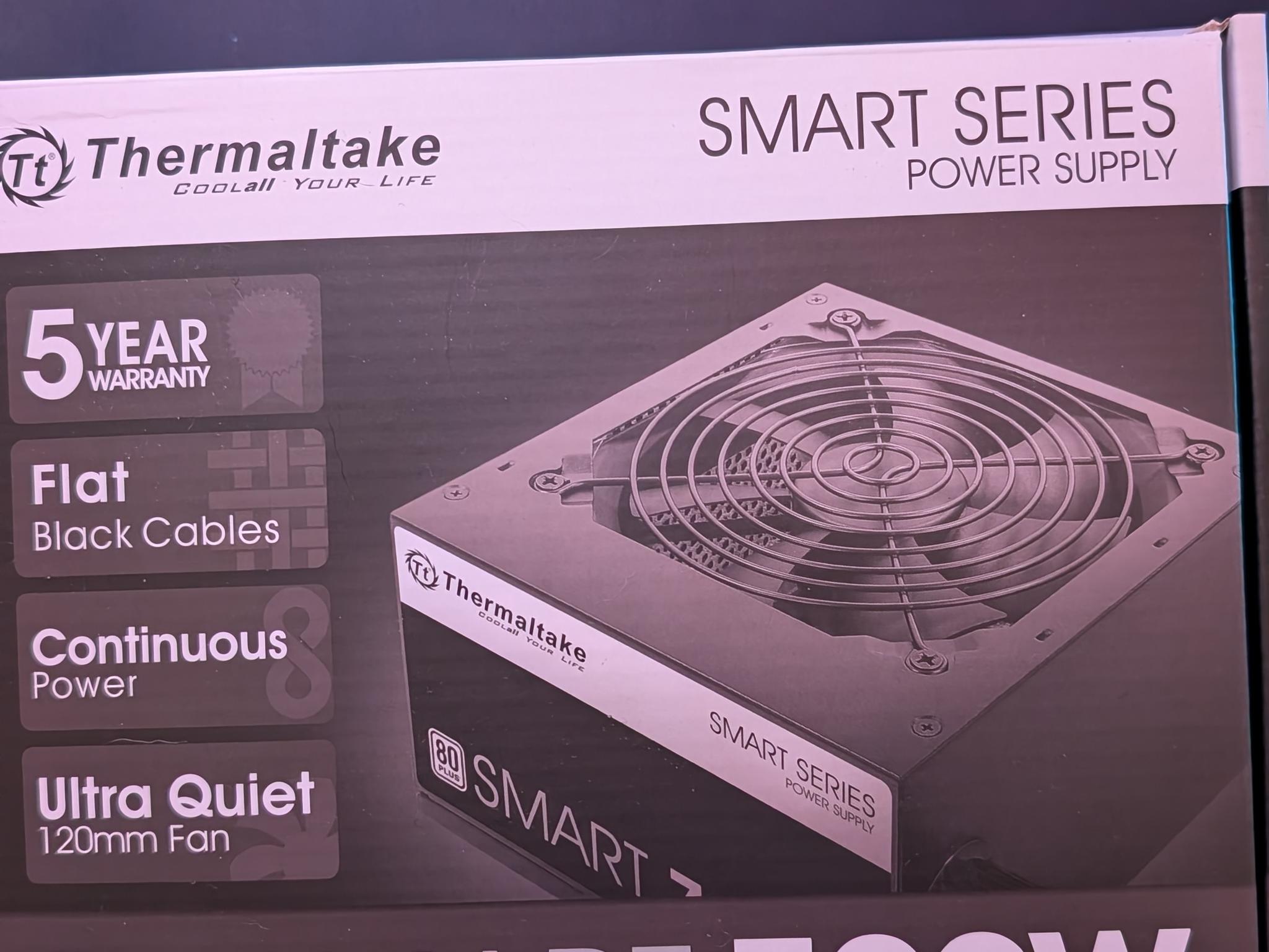 Thermaltake 700W 80 plus power supply