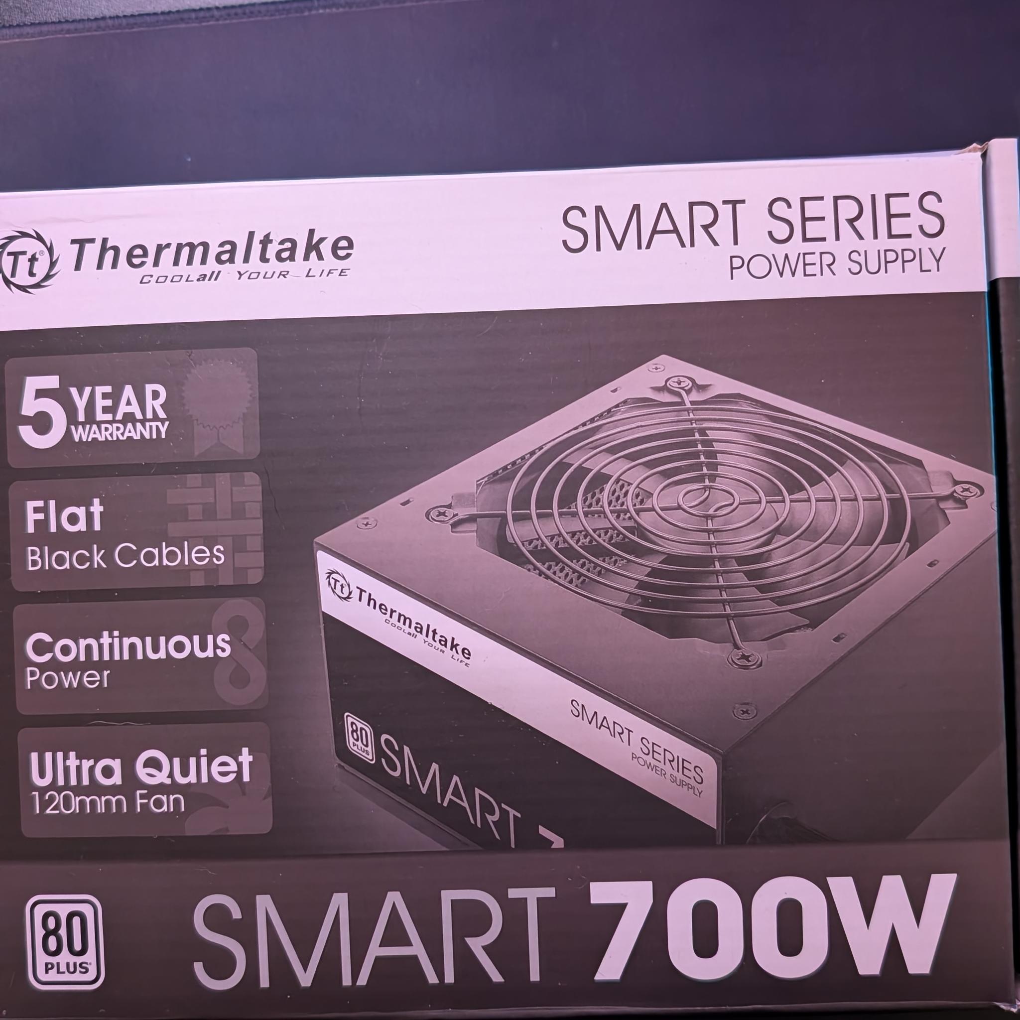 Thermaltake 700W 80 plus power supply
