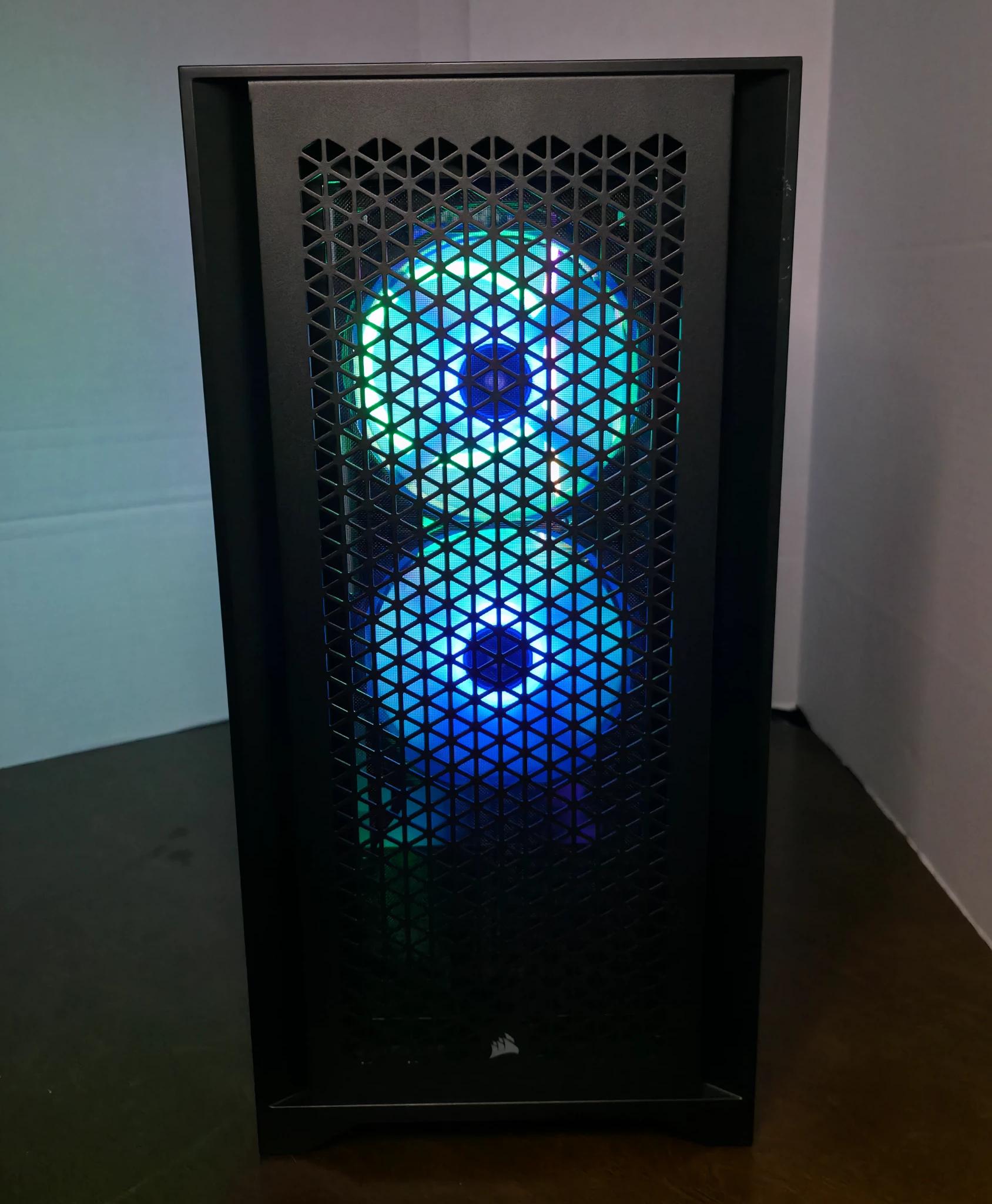 Mid Range Black 9600X 3070TI Gaming PC