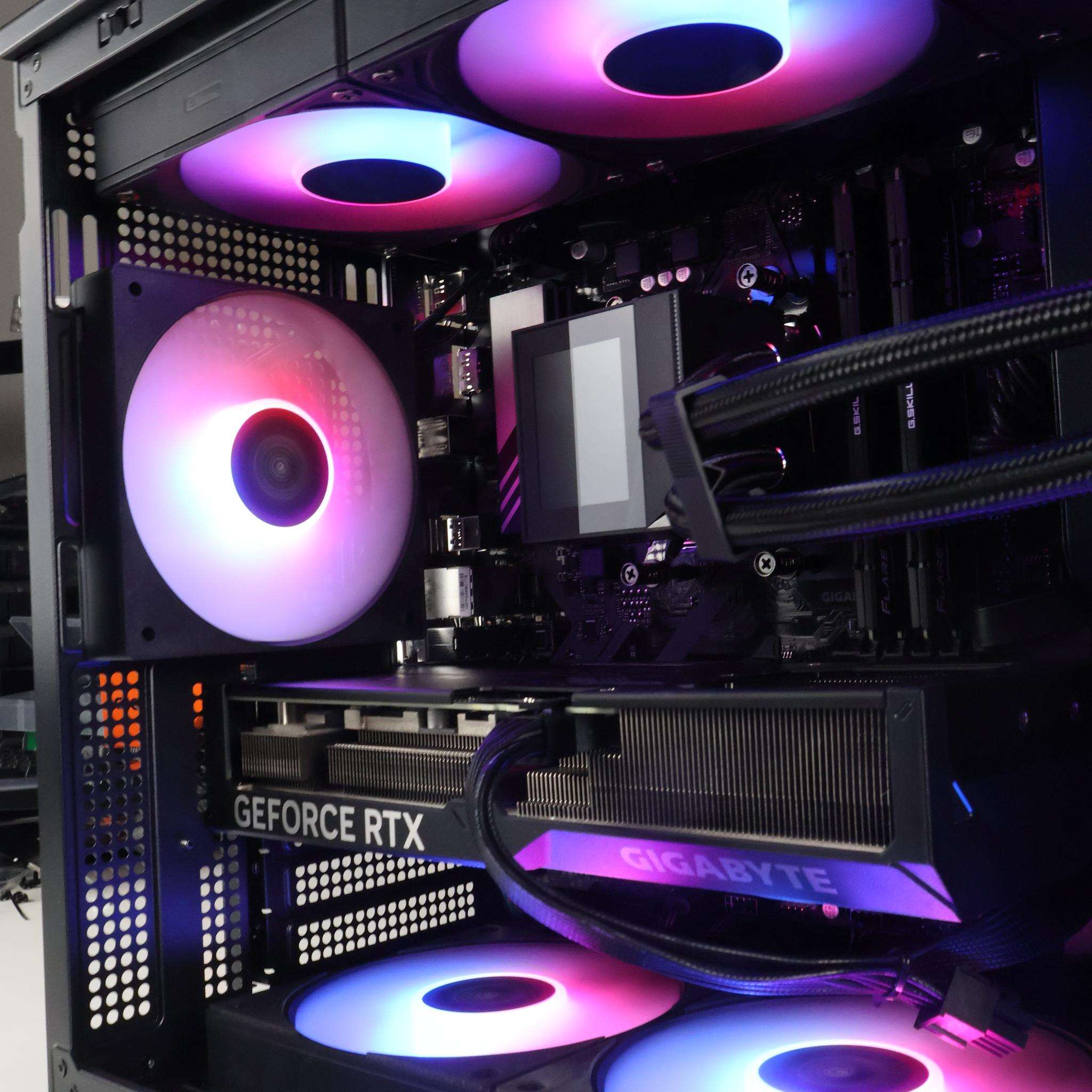 ⚫ Ryzen 5 7600X/RTX 4070 12GB Gaming/Streaming PC ⚫