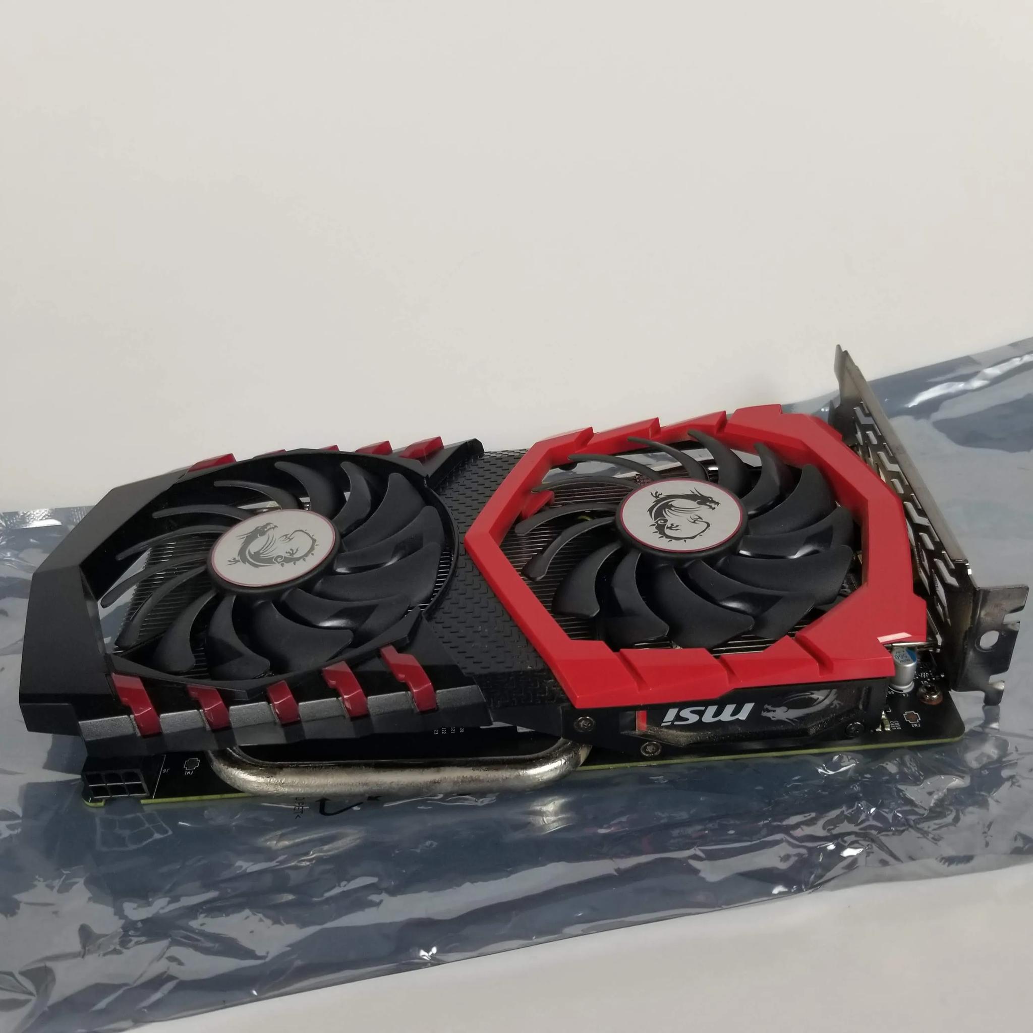 MSI NVIDIA GeForce GTX 1050 TI 4GB GDDR5 Graphics Card