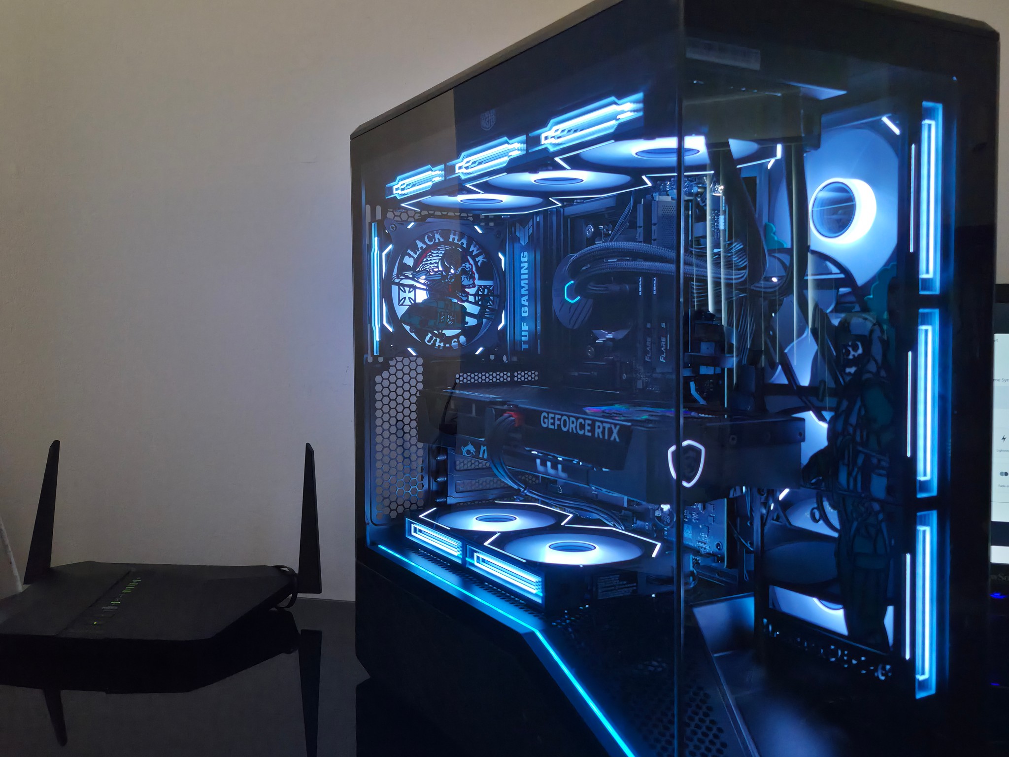 Blackhawk Gaming PC | RTX-5080 | 2TB M.2 NVME | 32GB DDR-6000 | ARGB Fans