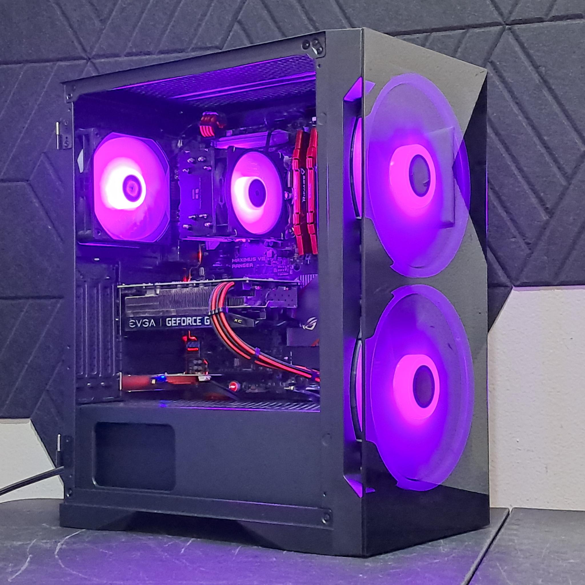 🐦‍🔥Mad ROG Gaming PC🐦‍🔥Intel Core i7-6700 | GTX 1660 Ti | 16GB DDR4 | 750GB SSD | WiFi