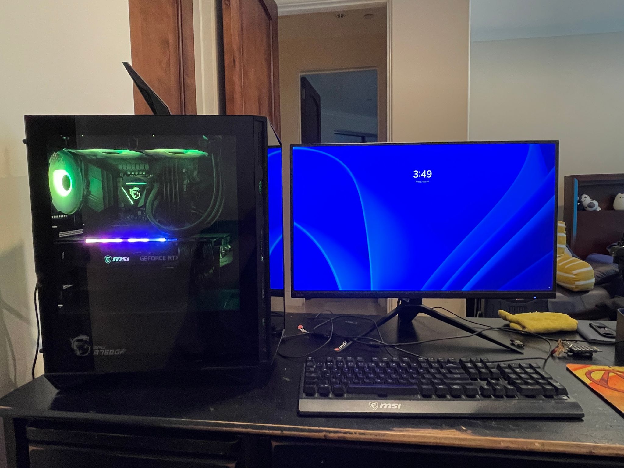 MSI Aegis RS Gaming Desktop - 10th Gen Intel Core i9-10900K - GeForce RTX 3080