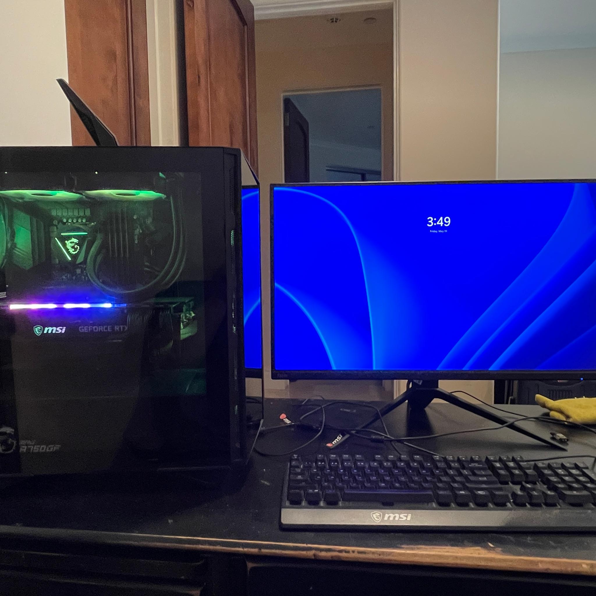 MSI Aegis RS Gaming Desktop - 10th Gen Intel Core i9-10900K - GeForce RTX 3080