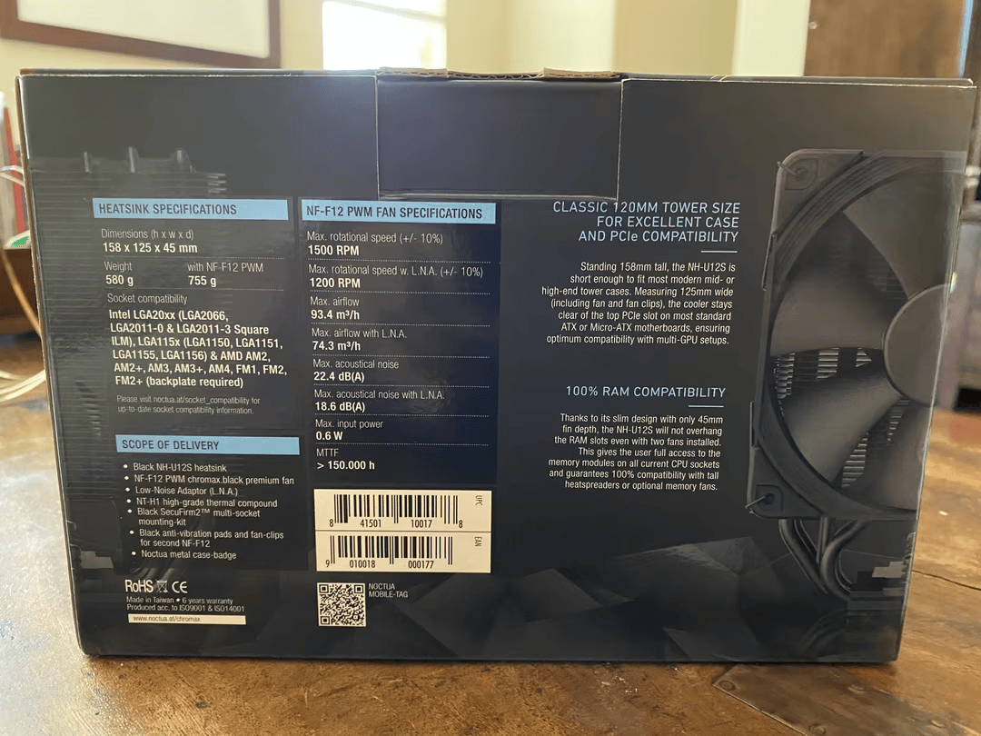 Lightly Used Noctua Cooler!