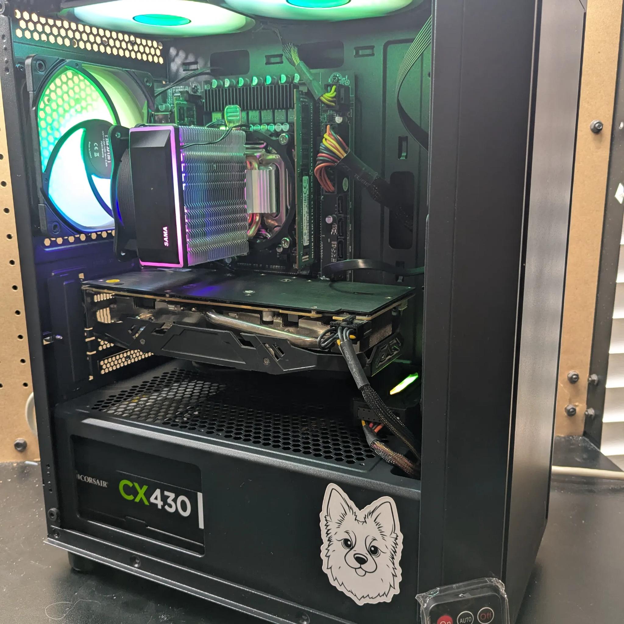120 FPS Fortnite | 180 Day Warranty | 8 Core Xeon, 16GB RAM, RX 580 4GB, 500GB SSD, Win10, Wifi