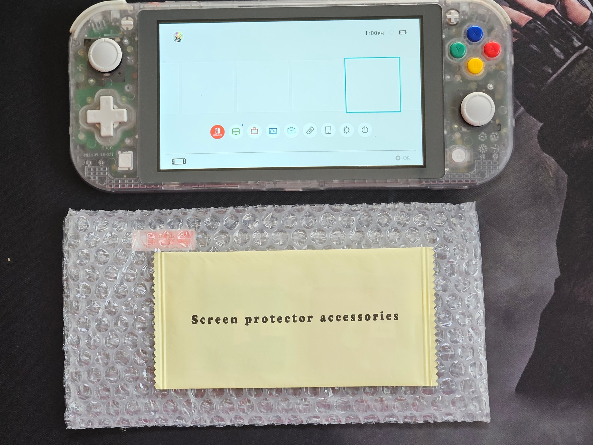 Clear Shell Nintendo Switch Lite