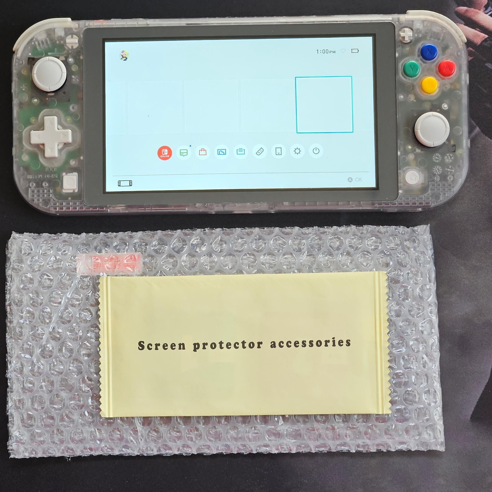 Clear Shell Nintendo Switch Lite