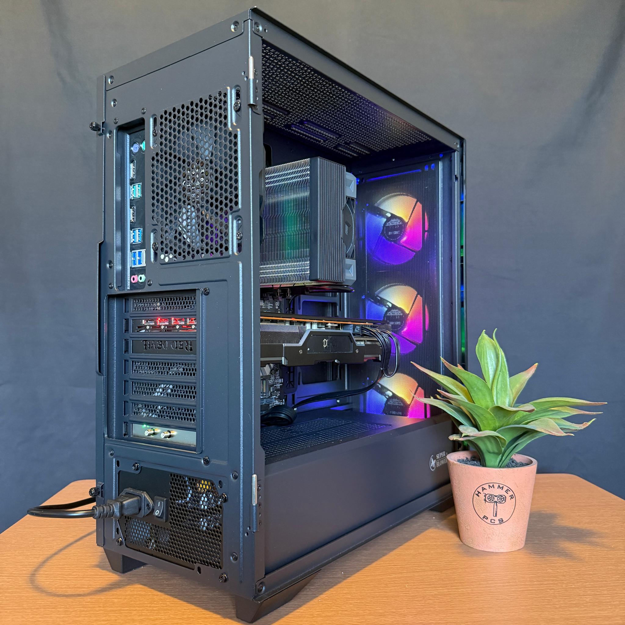 💥RX 5700 XT + Intel i7 RGB Gaming PC💥| 16gb RAM, 1TB SSD | Fortnite, GTA V, Arc Raiders, and more!