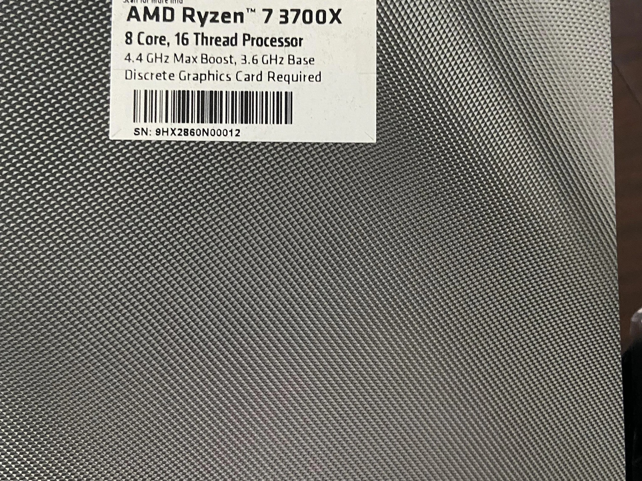 AMD Ryzen 7 3700X