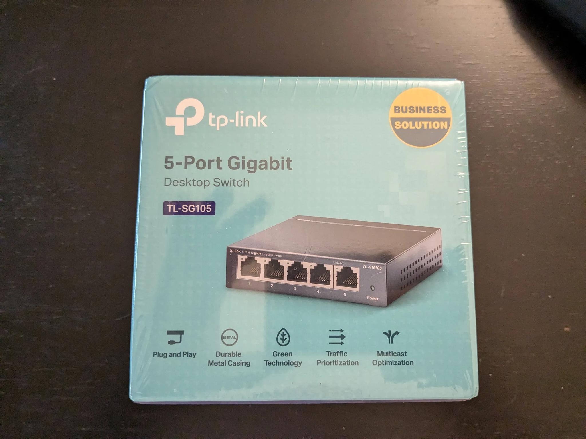 5-Port Gigabit Desktop Network Switch - TP-LInk TL-SG105